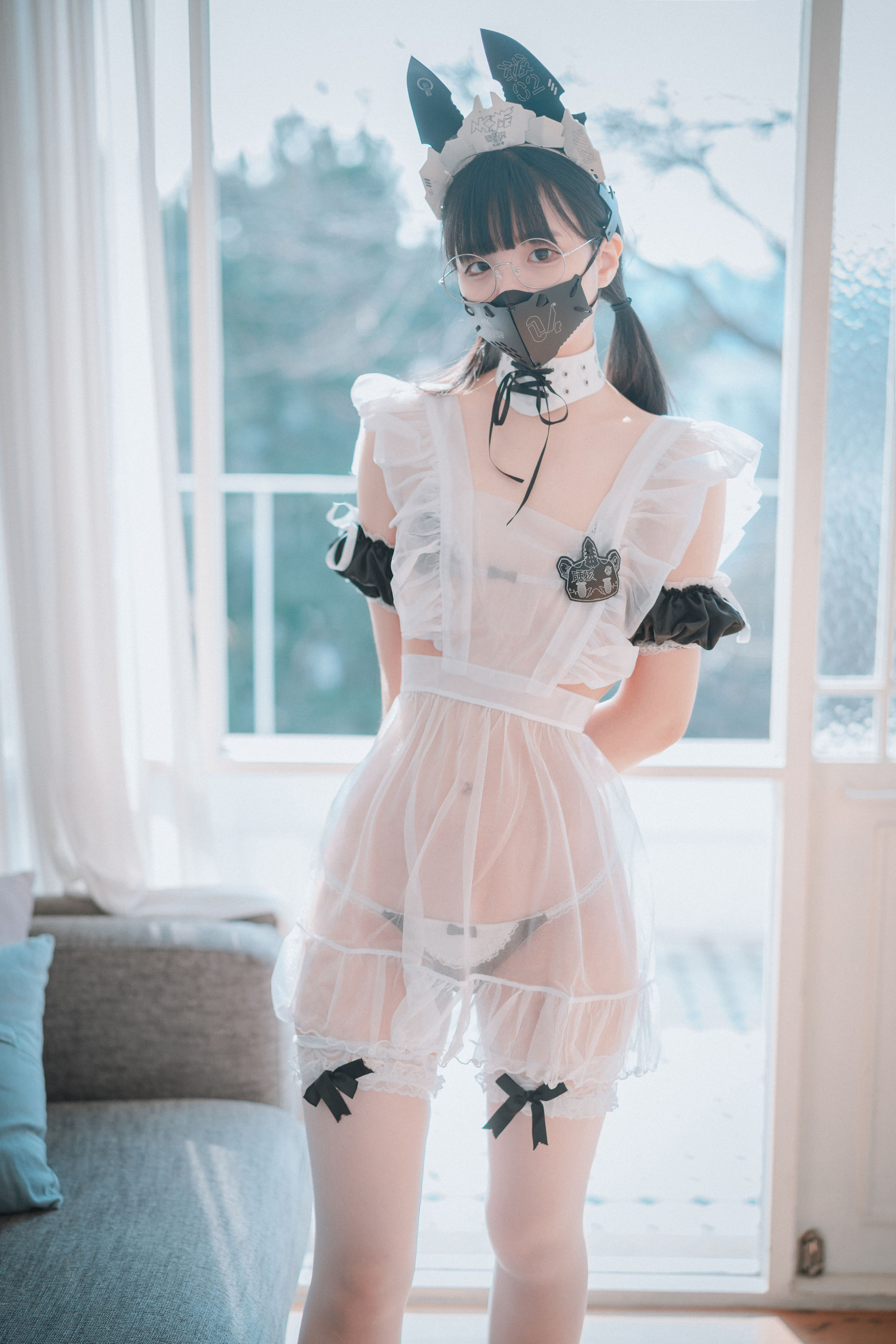 [DJAWA] Jenny – Maid Mansion 兔女郎COS [180P]