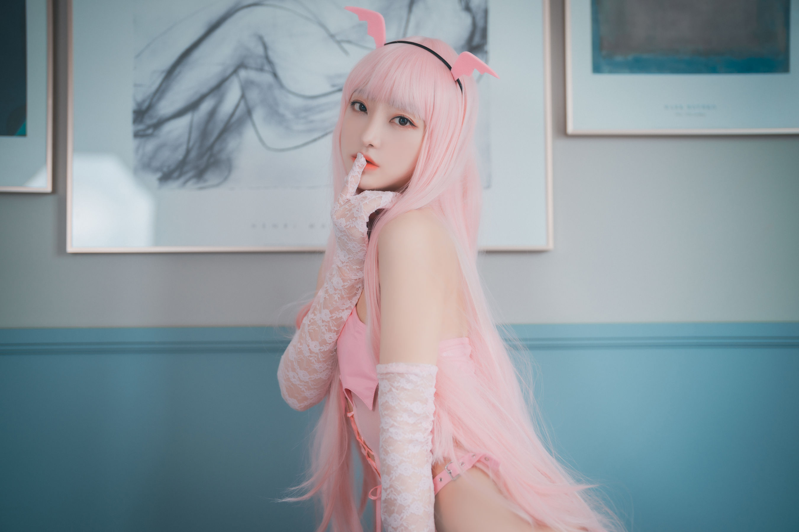 [DJAWA] Hanari – Pink Succubus [123P]