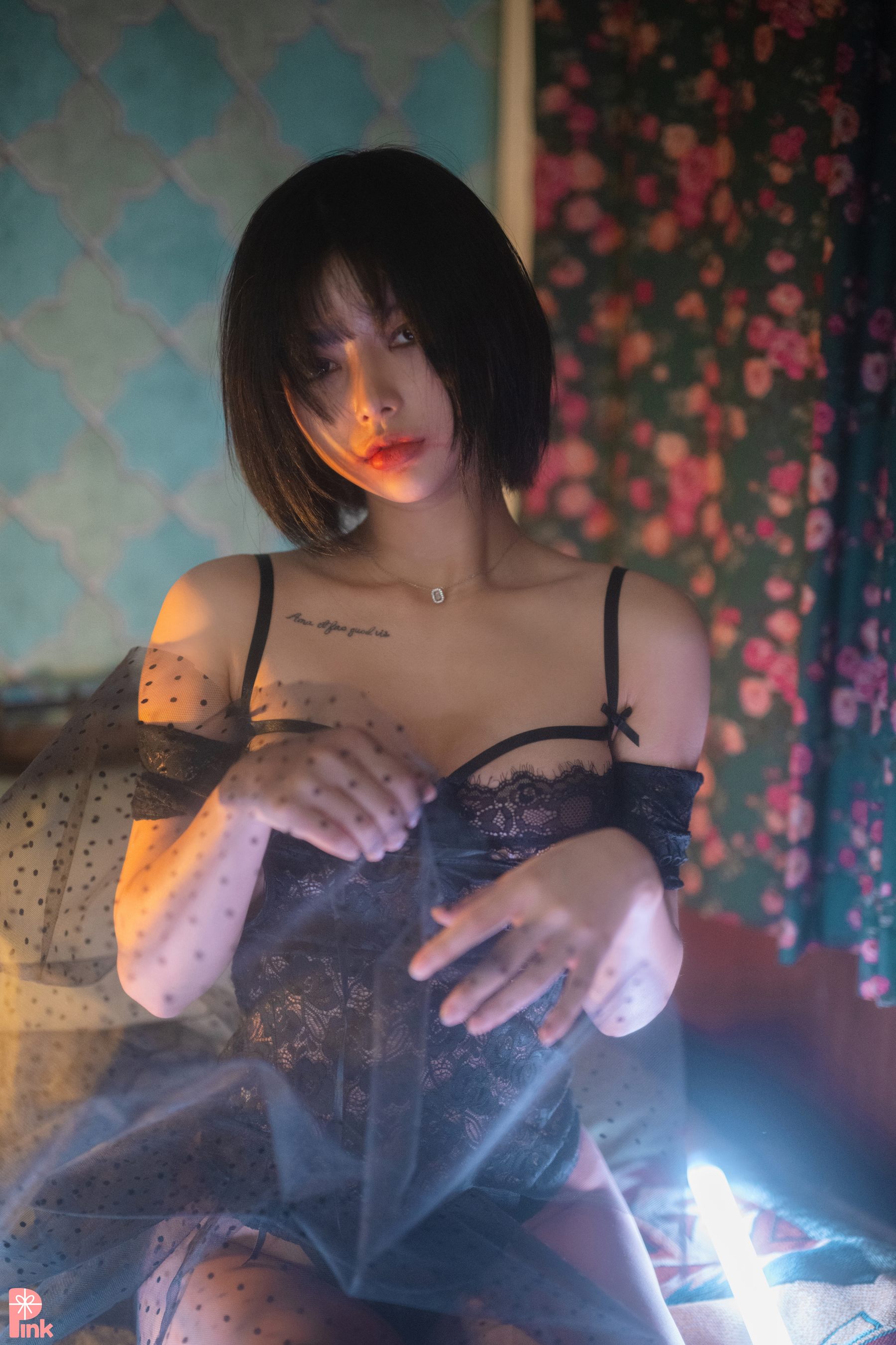 [PINK RIBBON] Uuuha – Black [59P]