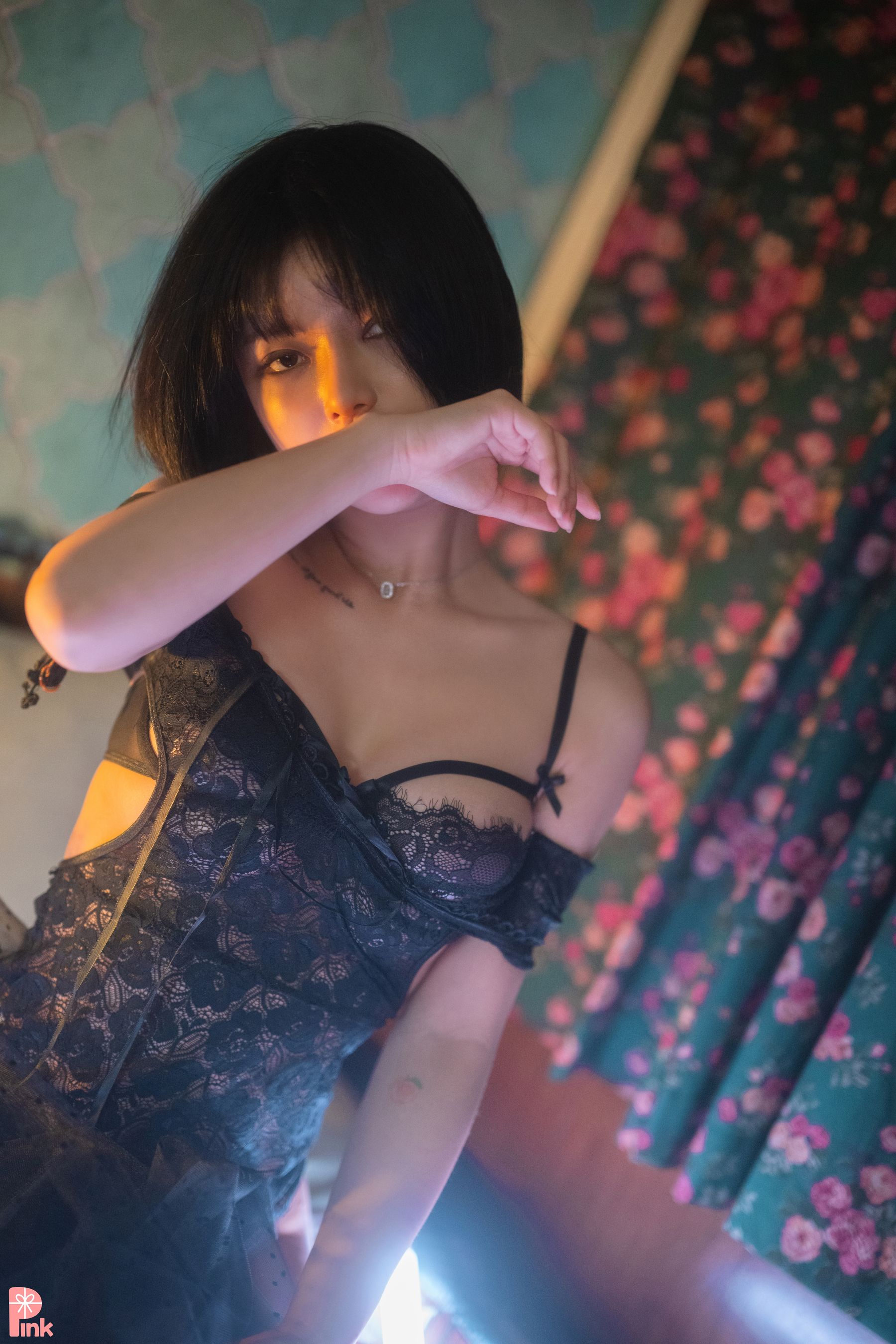 [PINK RIBBON] Uuuha – Black [59P]