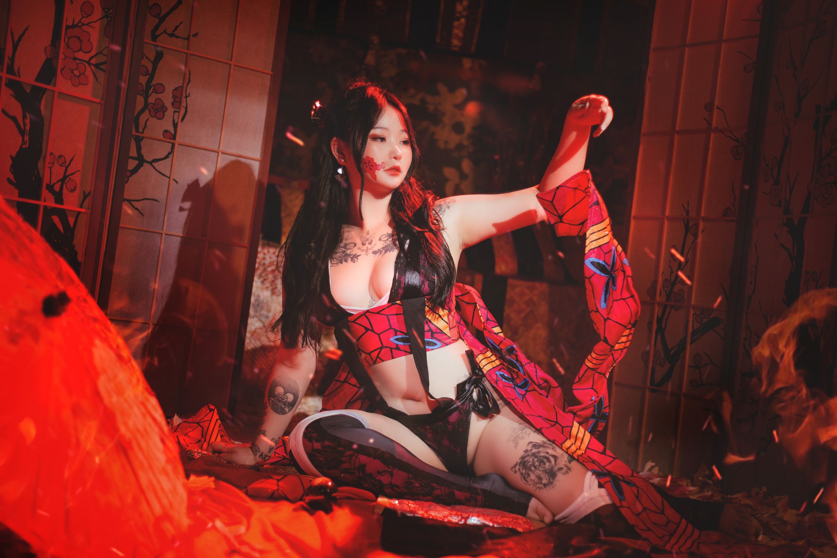 Boyeon – Demon Slayer Daki [33P]