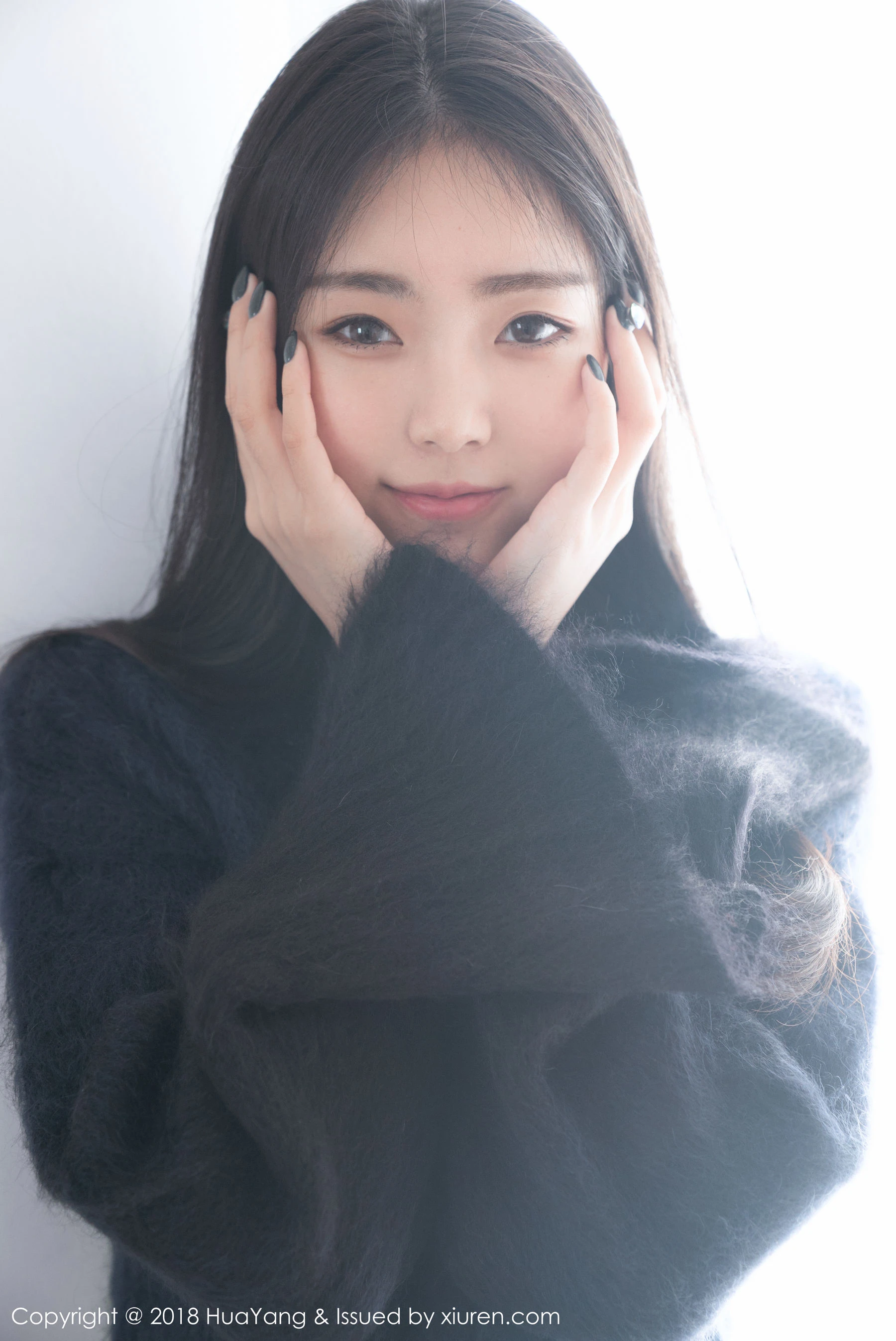 可樂Vicky《毛衣+白衬衫》 花漾 Vol.027