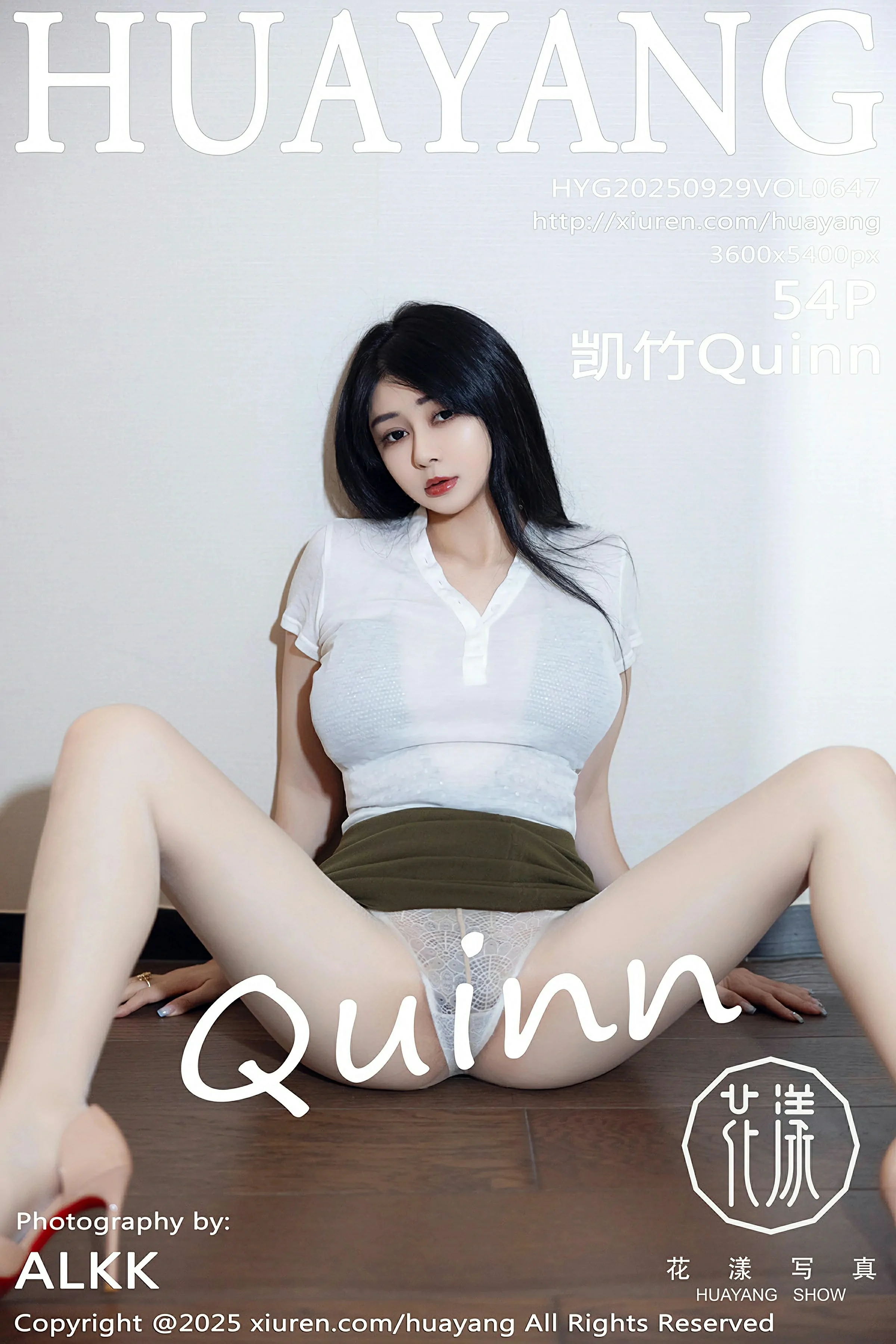 HuaYang花漾 VOL.647 凯竹Quinn [54P]