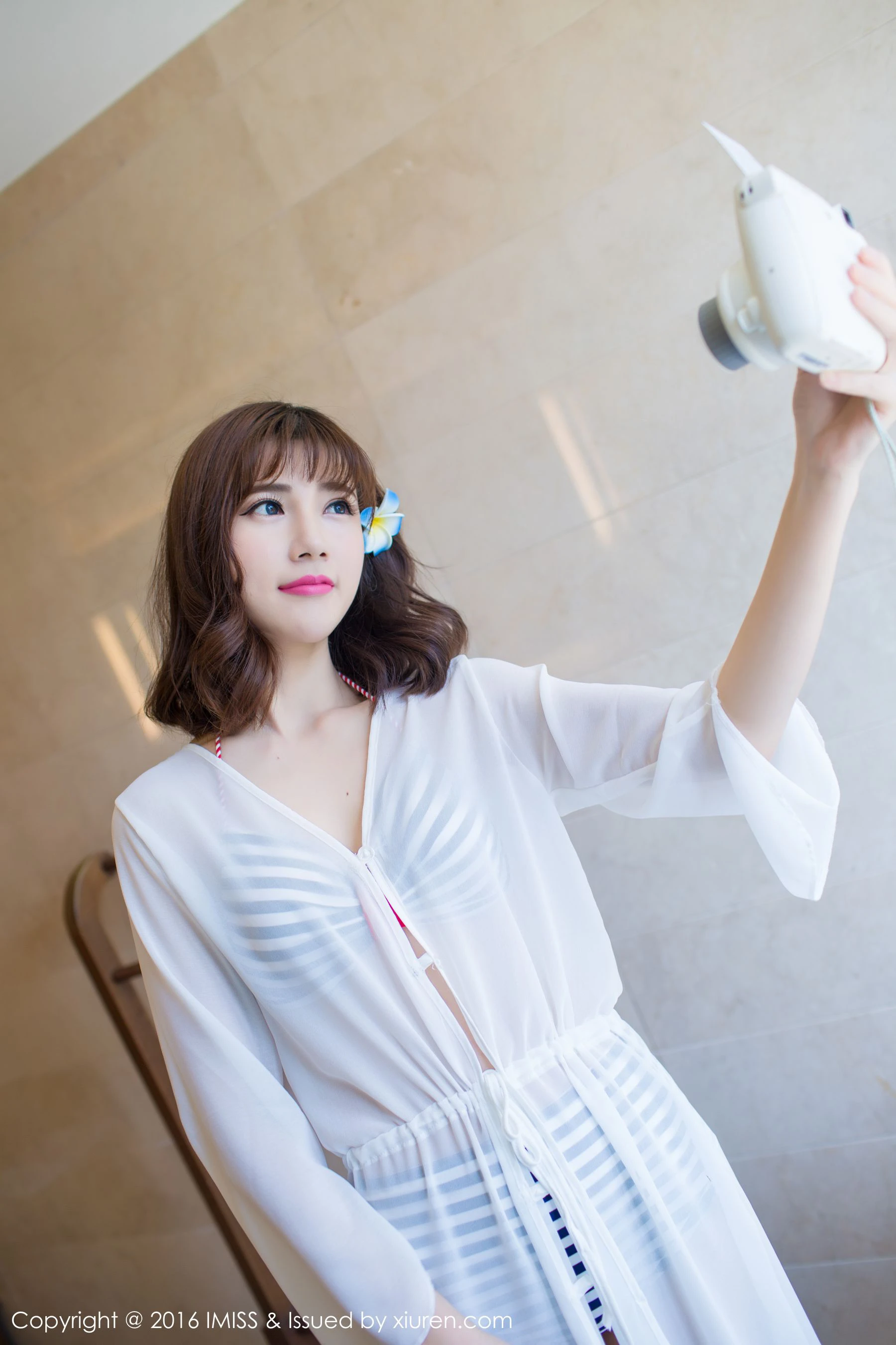 气质美女@Sandy陈天扬《兰卡威旅拍》 爱蜜社IMiss Vol.083