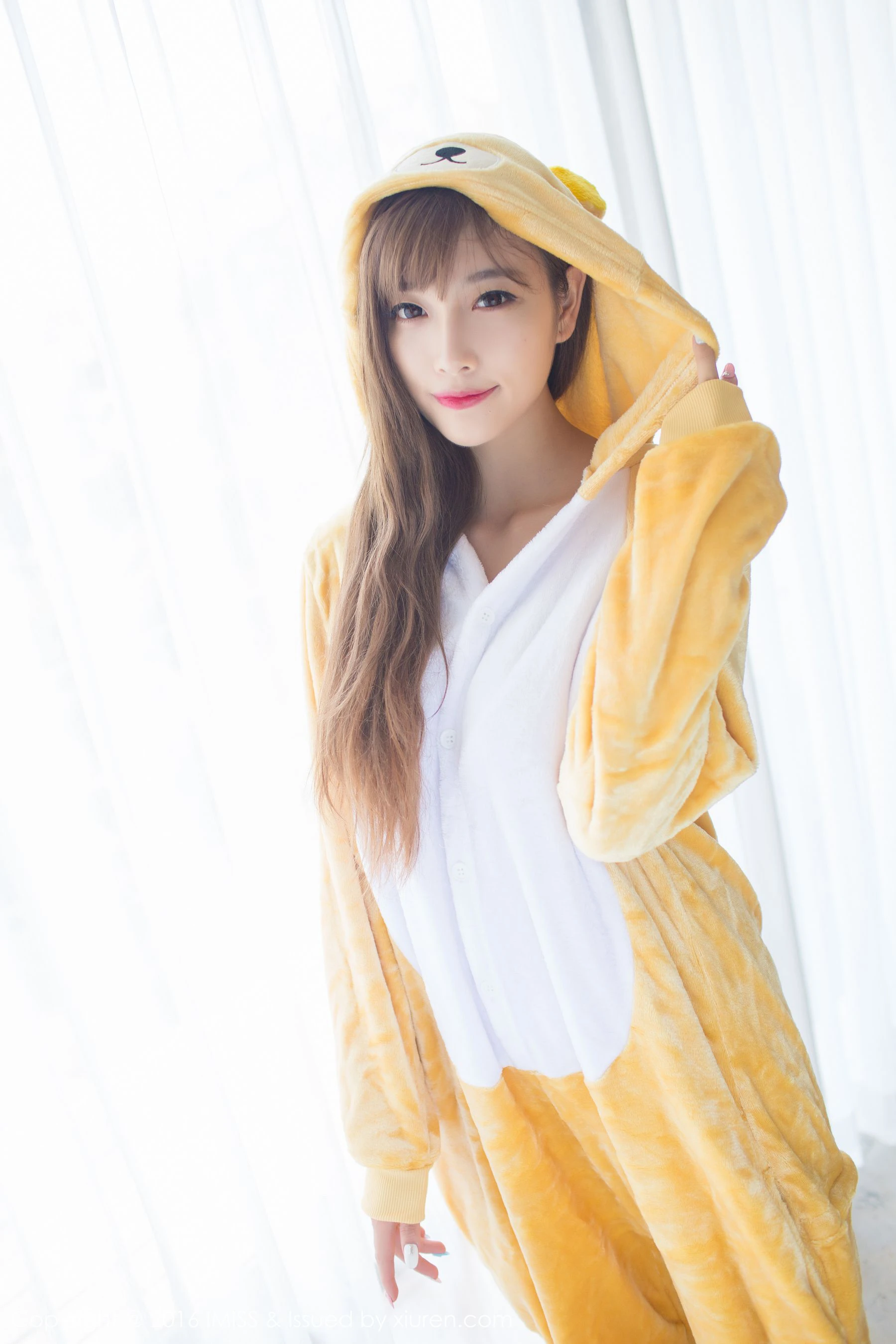 sugar小甜心CC《美女扮野兽+旗袍与丝袜》 爱蜜社IMiss Vol.136