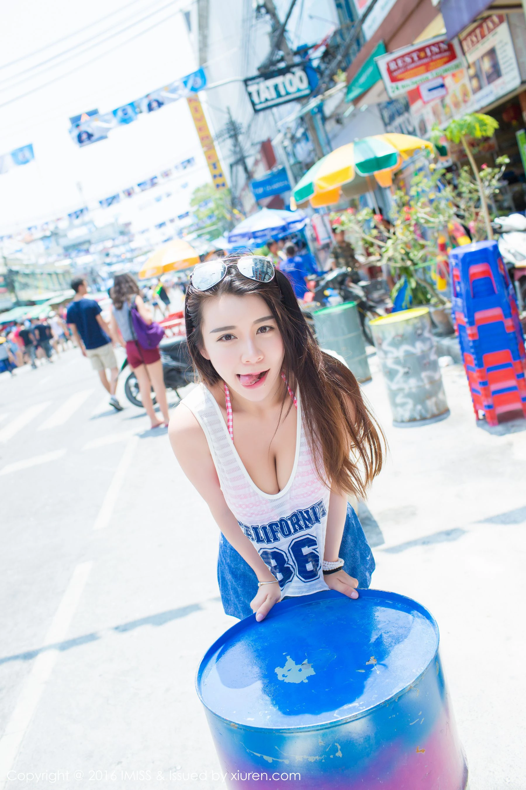 vetiver嘉宝贝儿《国外清新街拍》 爱蜜社IMiss Vol.126