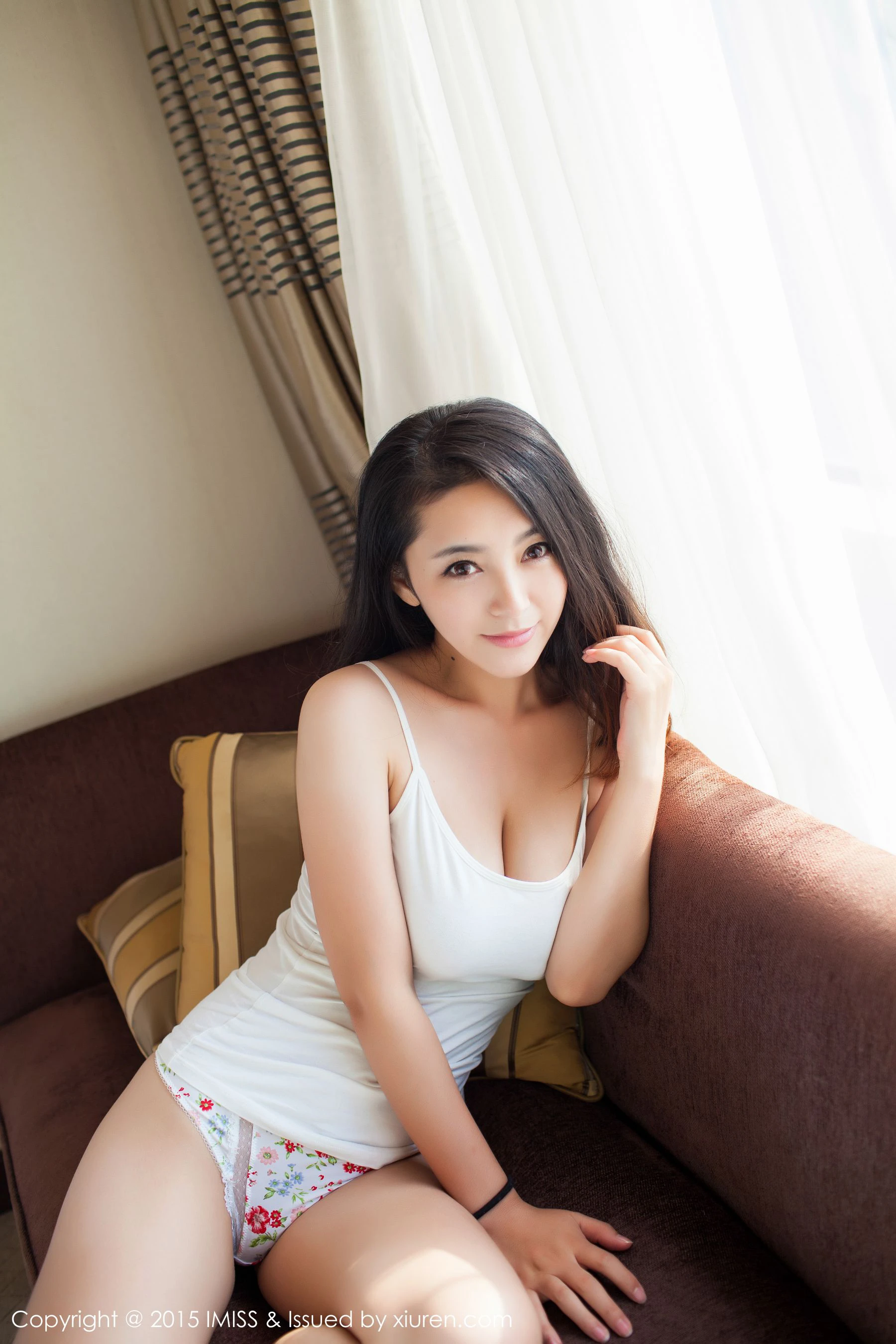 夏茉GIGI《家居小清凉+性感猫女装》 爱蜜社IMiss Vol.024