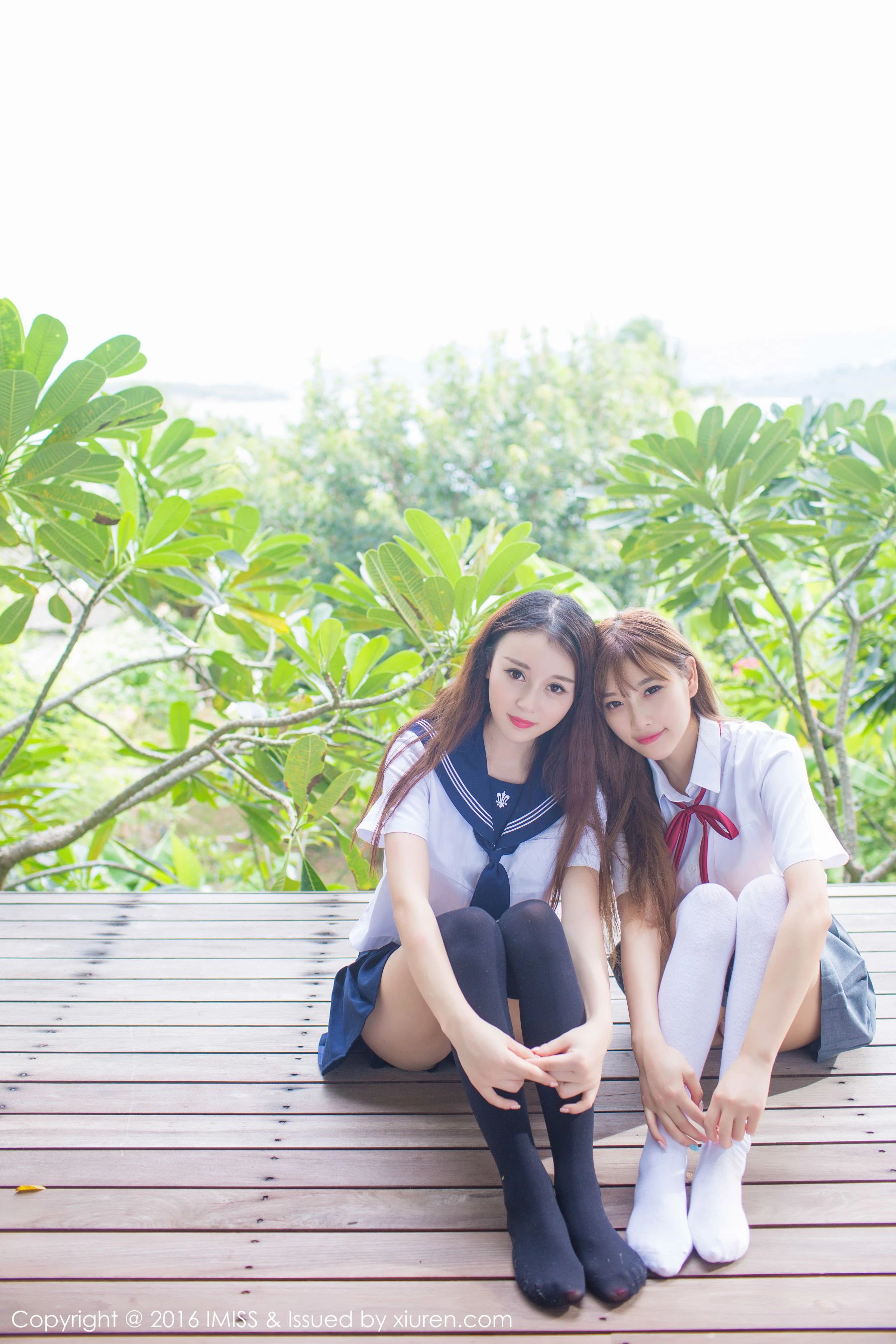 赵小米Kitty、sugar小甜心CC《闺蜜》 爱蜜社IMiss Vol.133