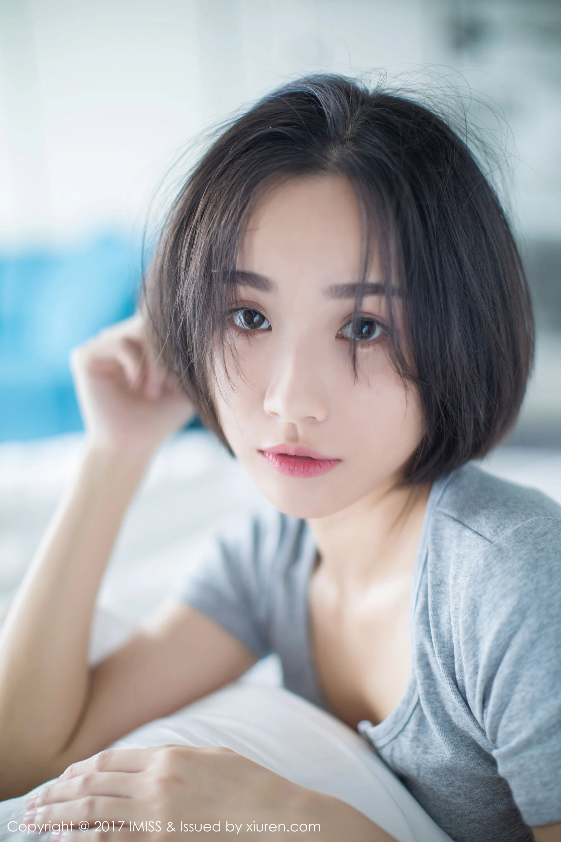 莉雅Livia《日系短发女神》 爱蜜社 VOL.178