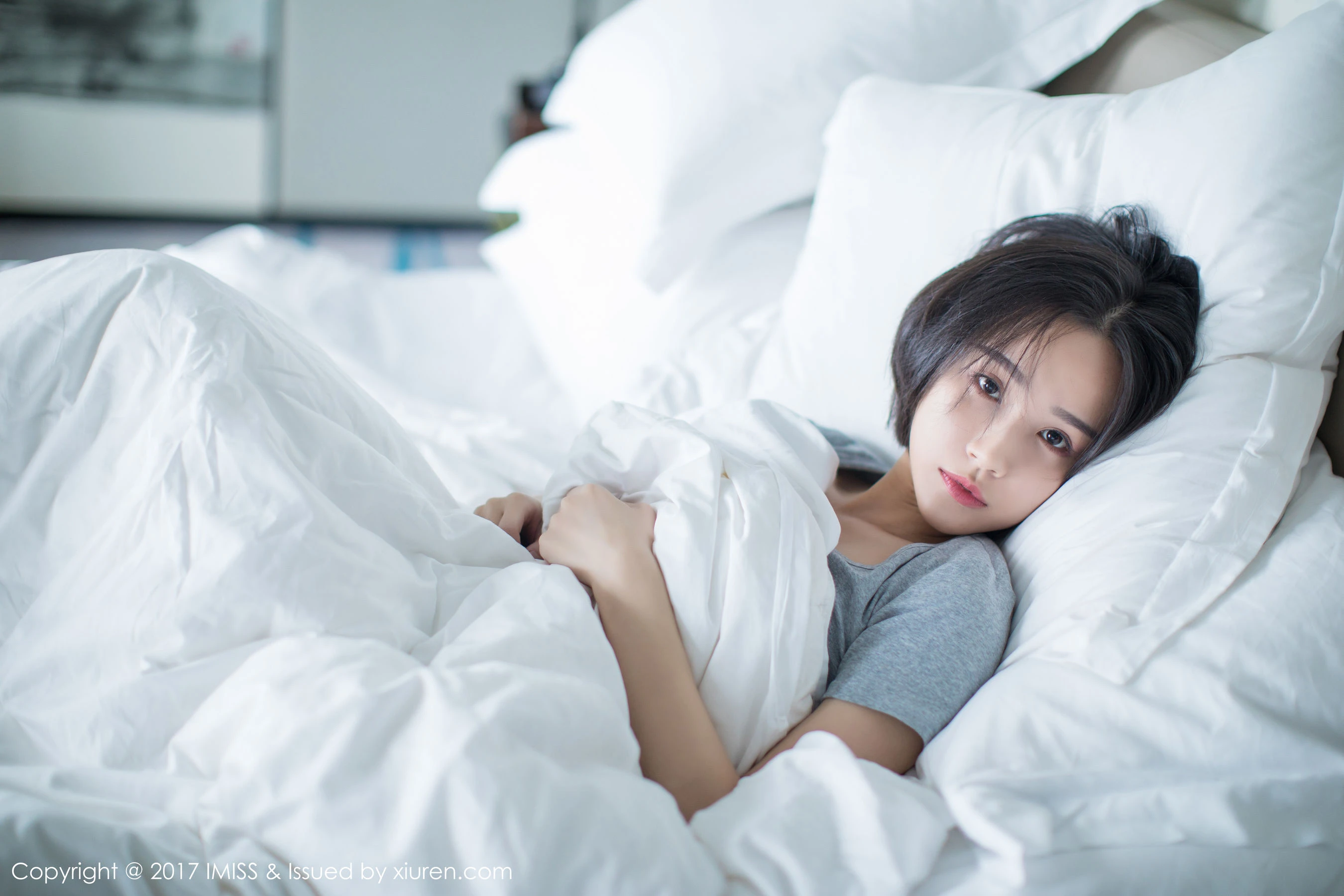 莉雅Livia《日系短发女神》 爱蜜社 VOL.178