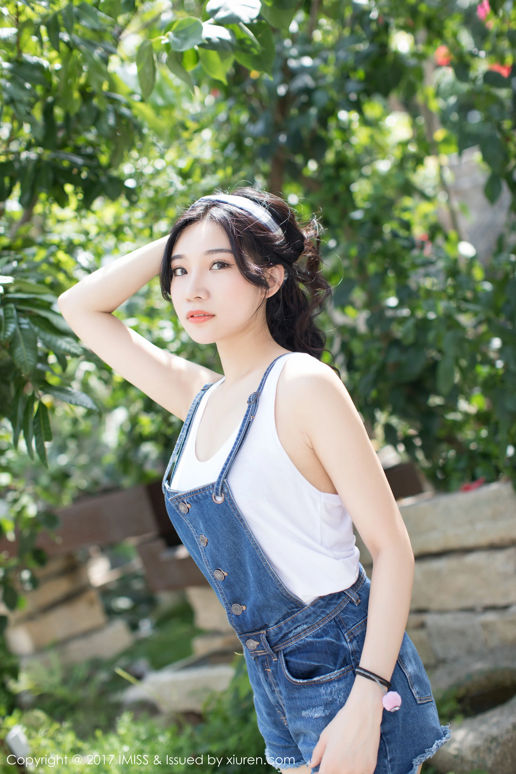 小狐狸Sica《牛仔短裤小清新系列》 爱蜜社 VOL.180