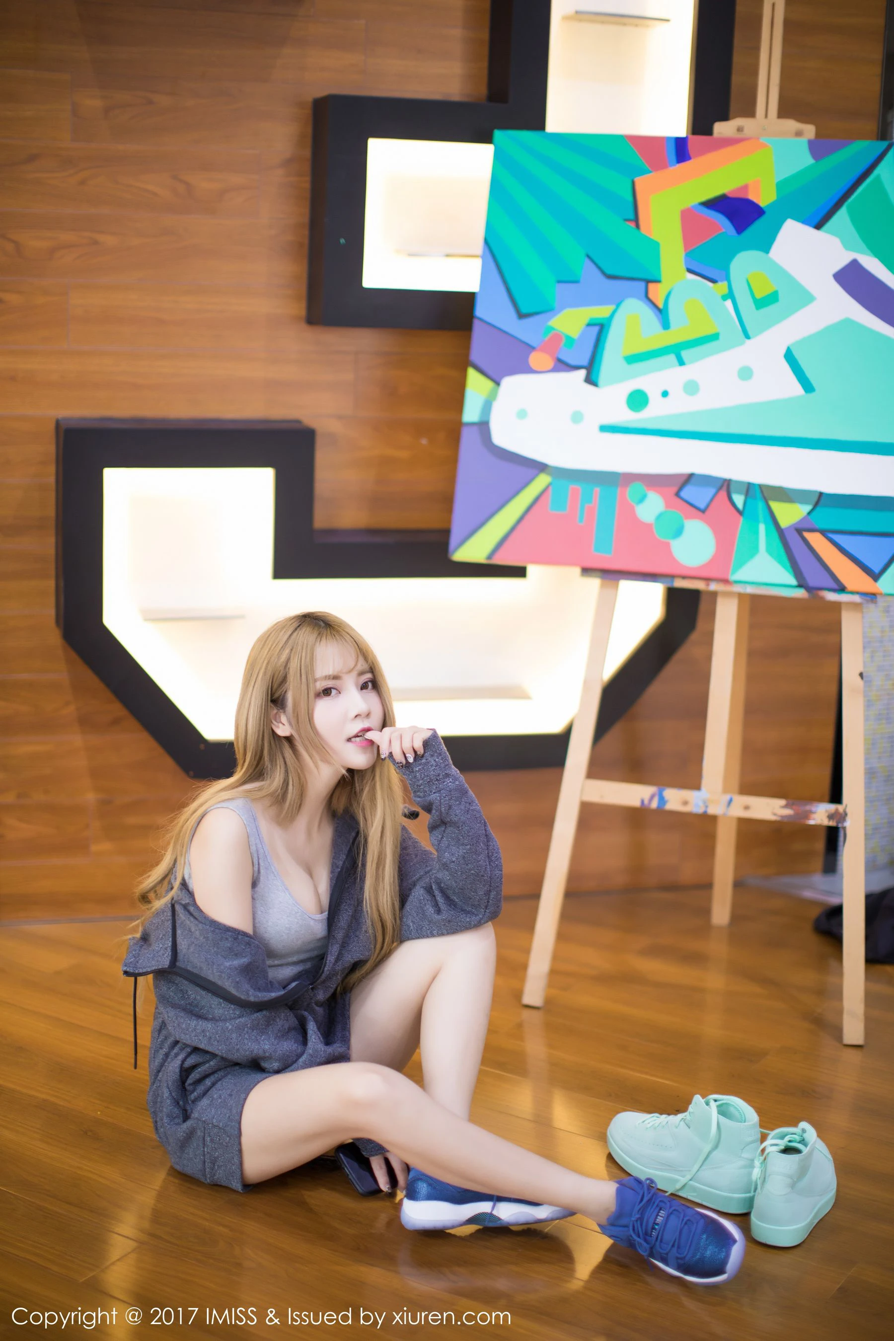 模特夏正正首套 爱蜜社 VOL.172