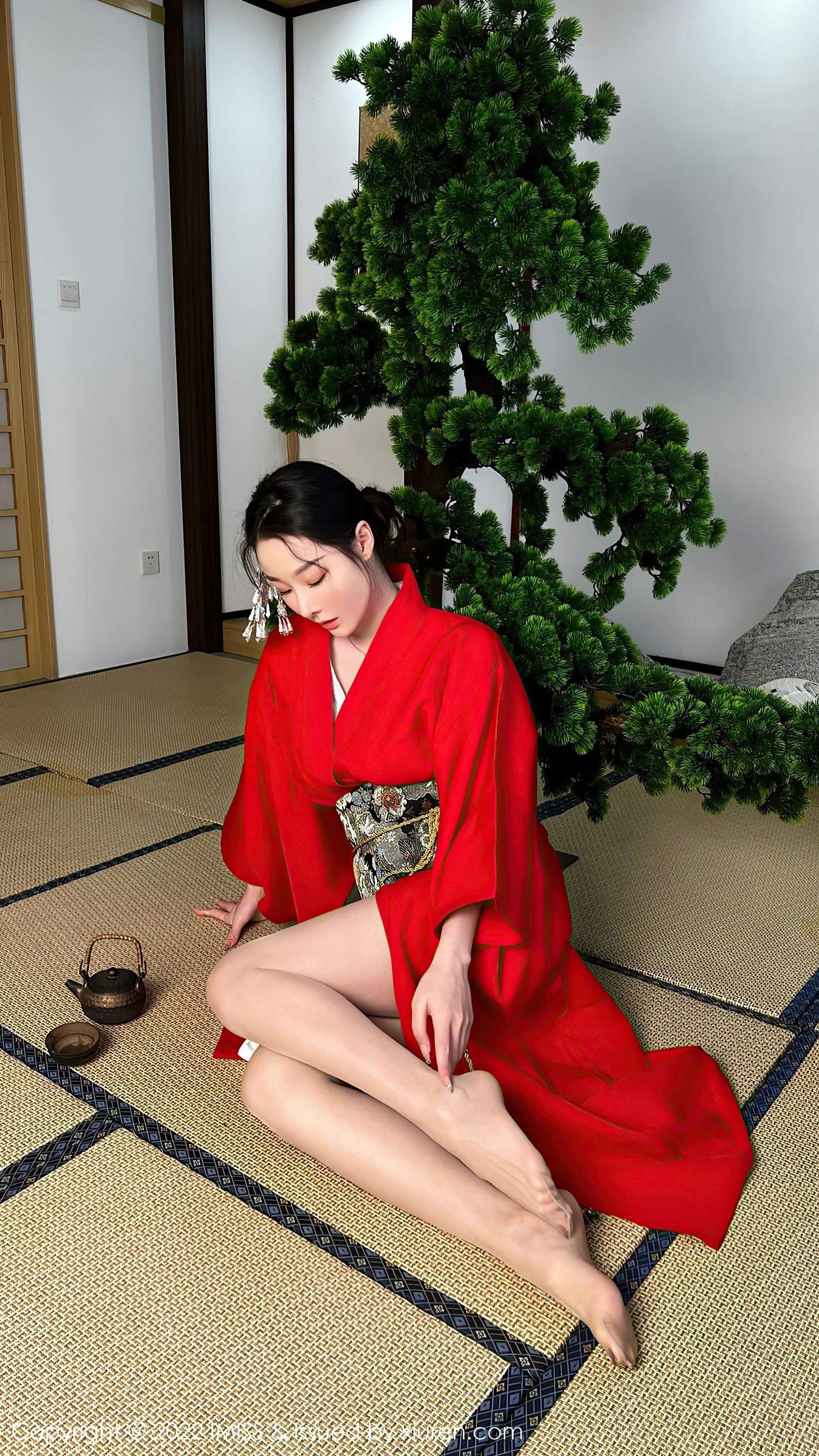 爱蜜社 VOL.669 逗逗doudou 和服美腿