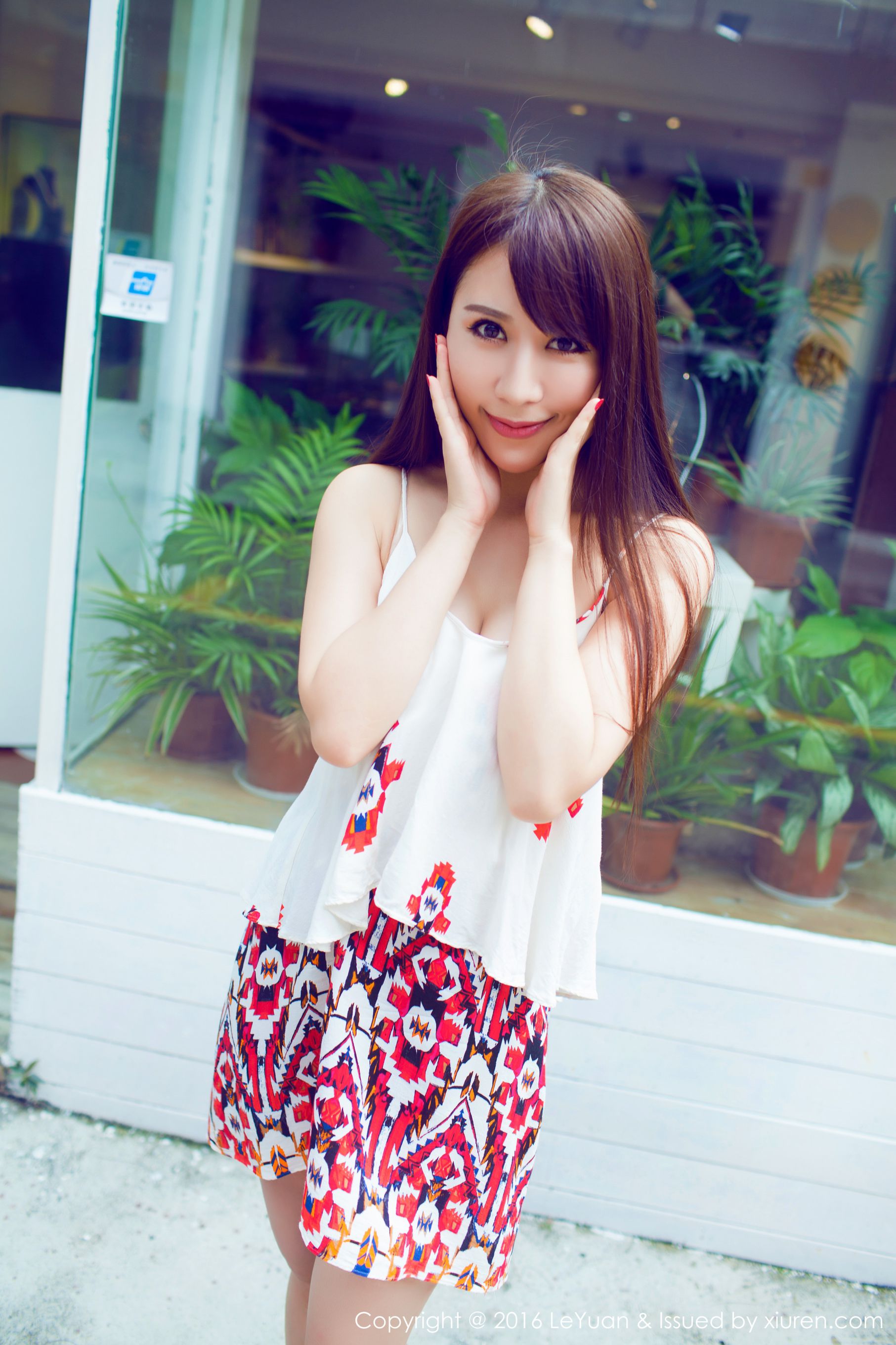 艾惟《小清新街拍系列》 星乐园LeYuan Vol.020 [46P]