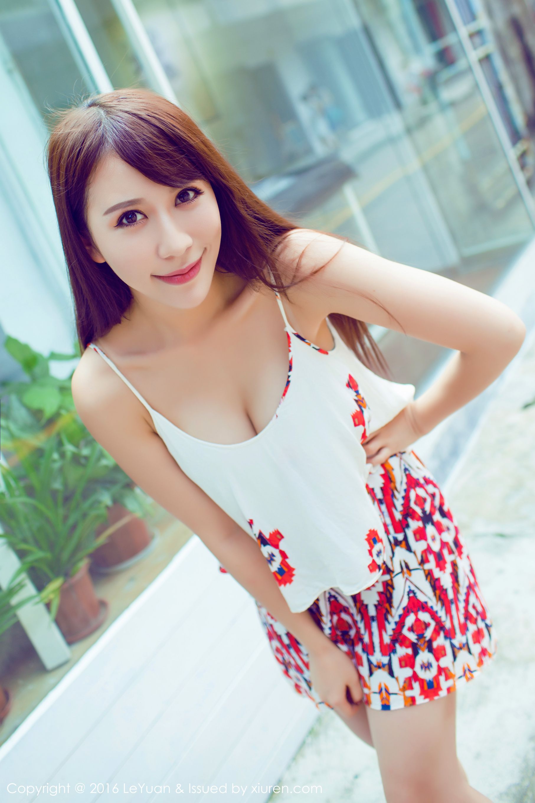 艾惟《小清新街拍系列》 星乐园LeYuan Vol.020 [46P]