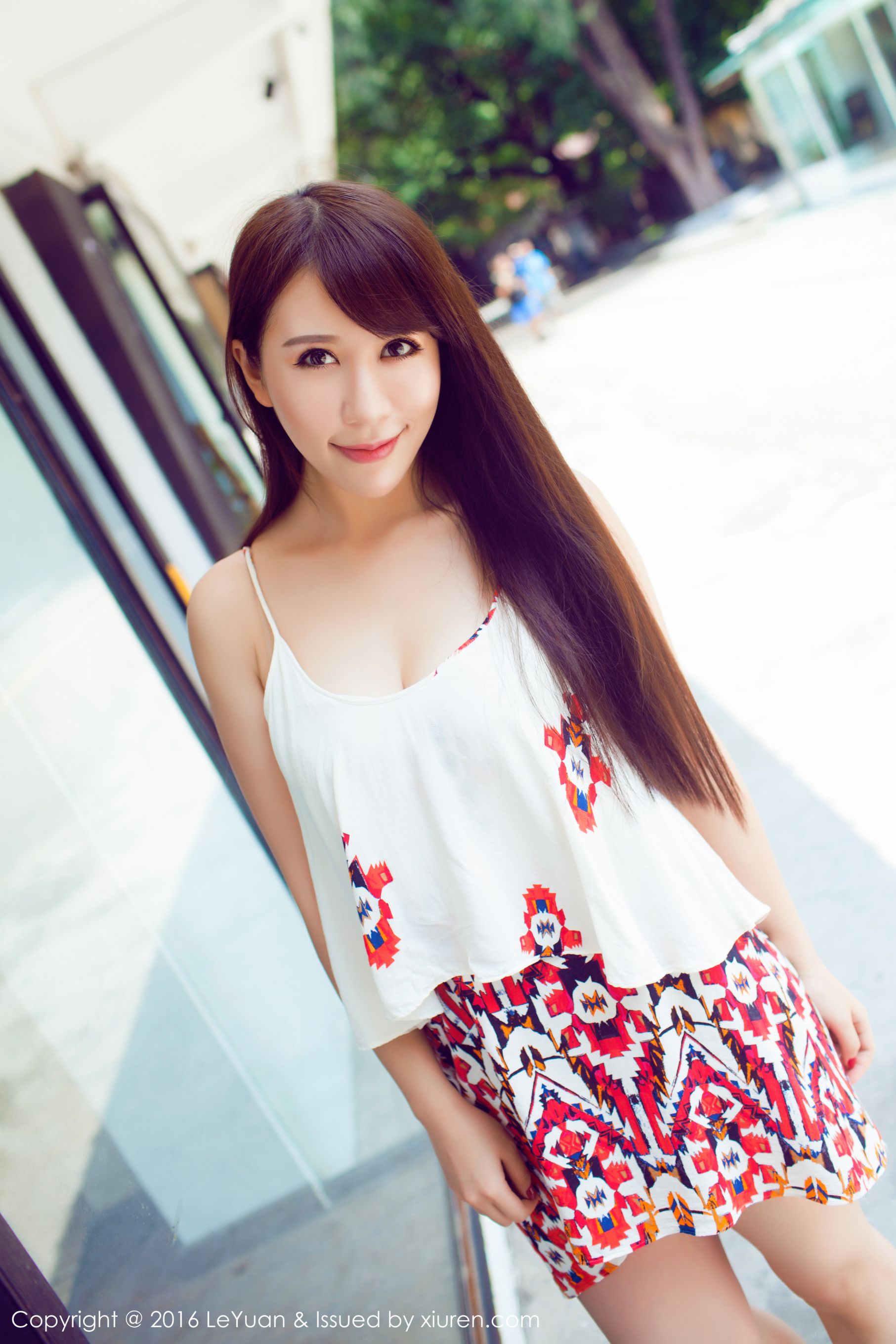 艾惟《小清新街拍系列》 星乐园LeYuan Vol.020 [46P]