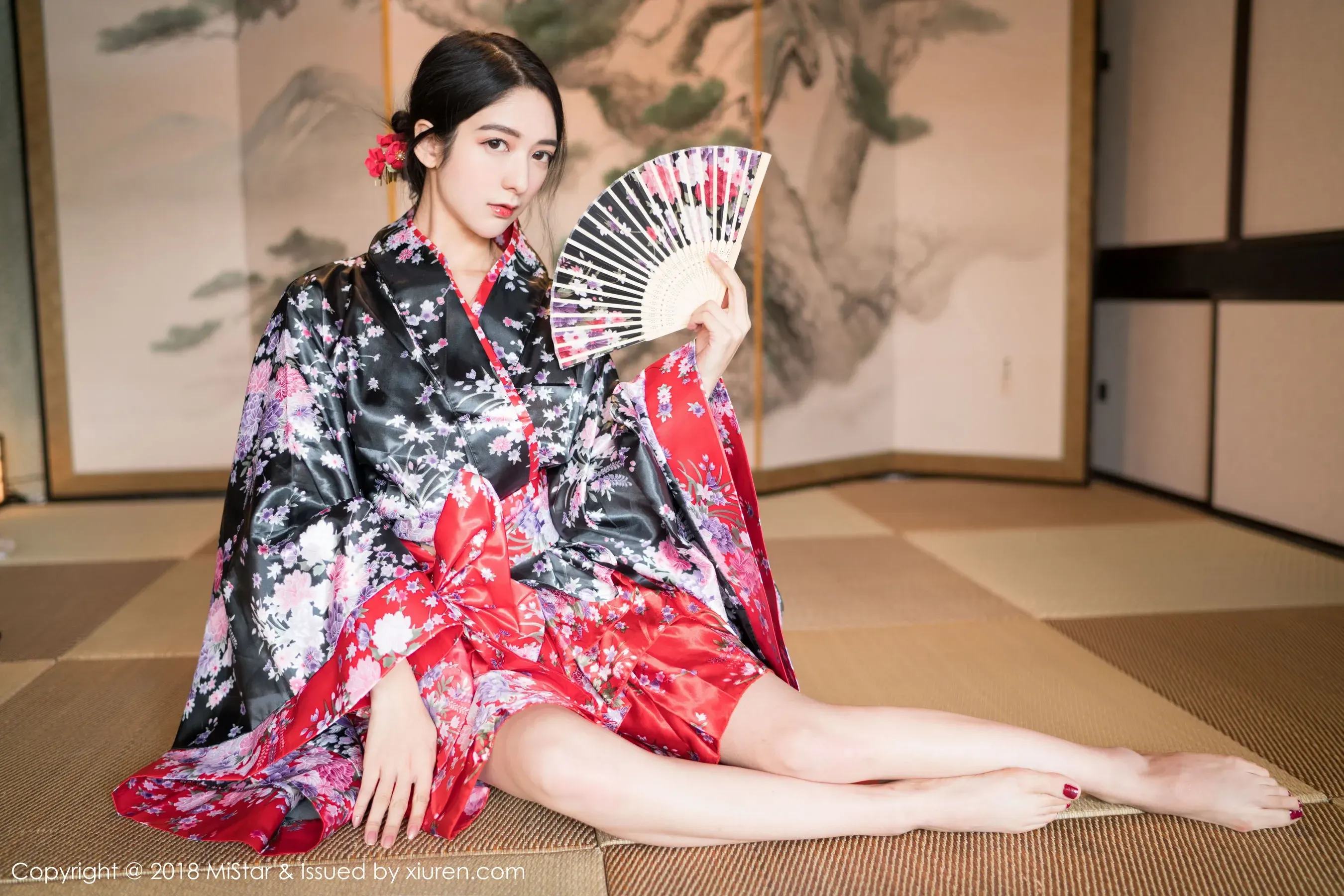 小热巴《开背毛衣+和服+OL职场》 魅妍社 VOL.213