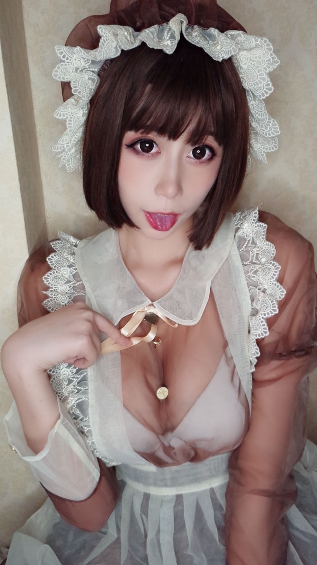 萌妹奈汐酱nice 女仆自撮り [41P]