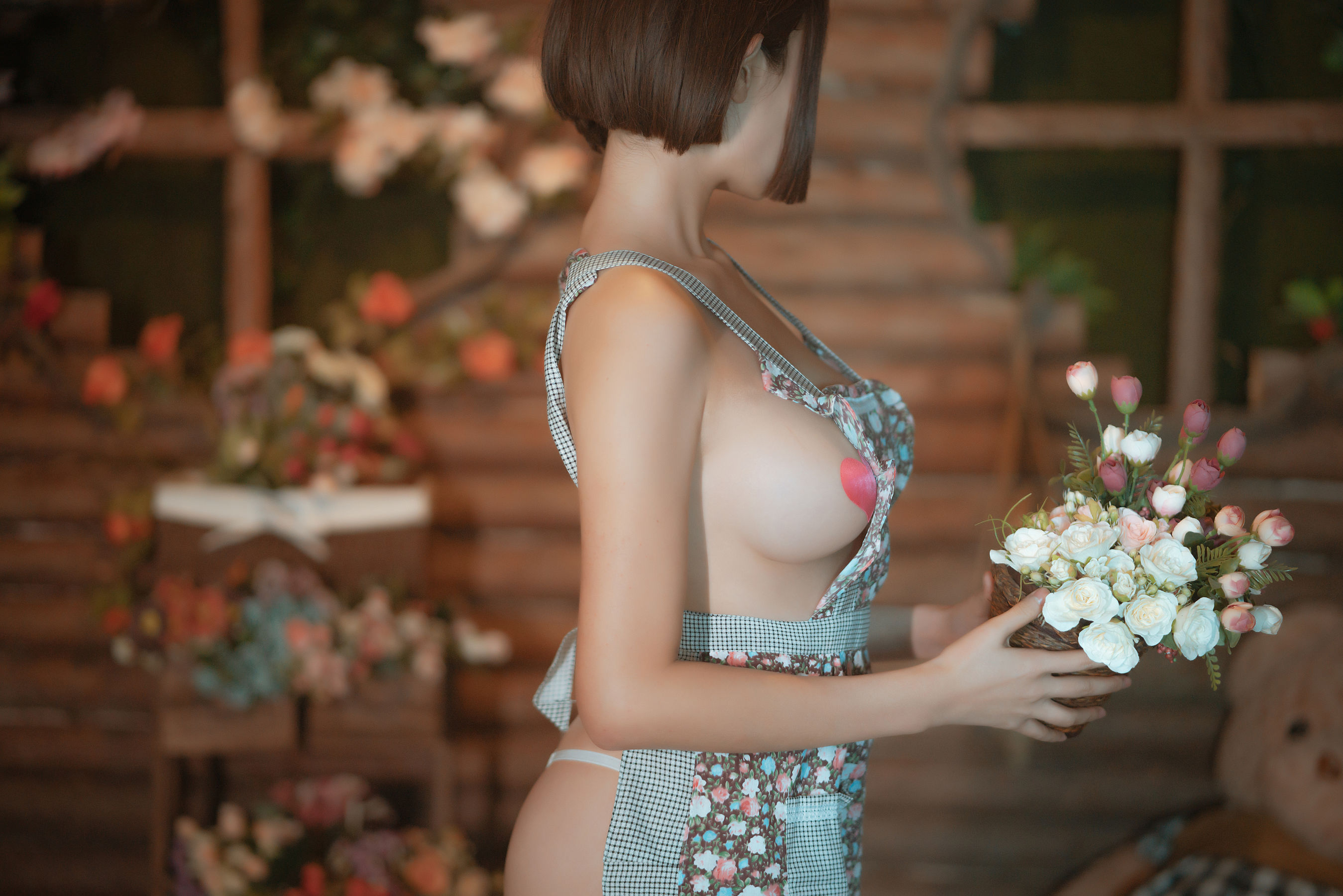 萌妹奈汐酱nice 勤劳的老板娘 [25P]