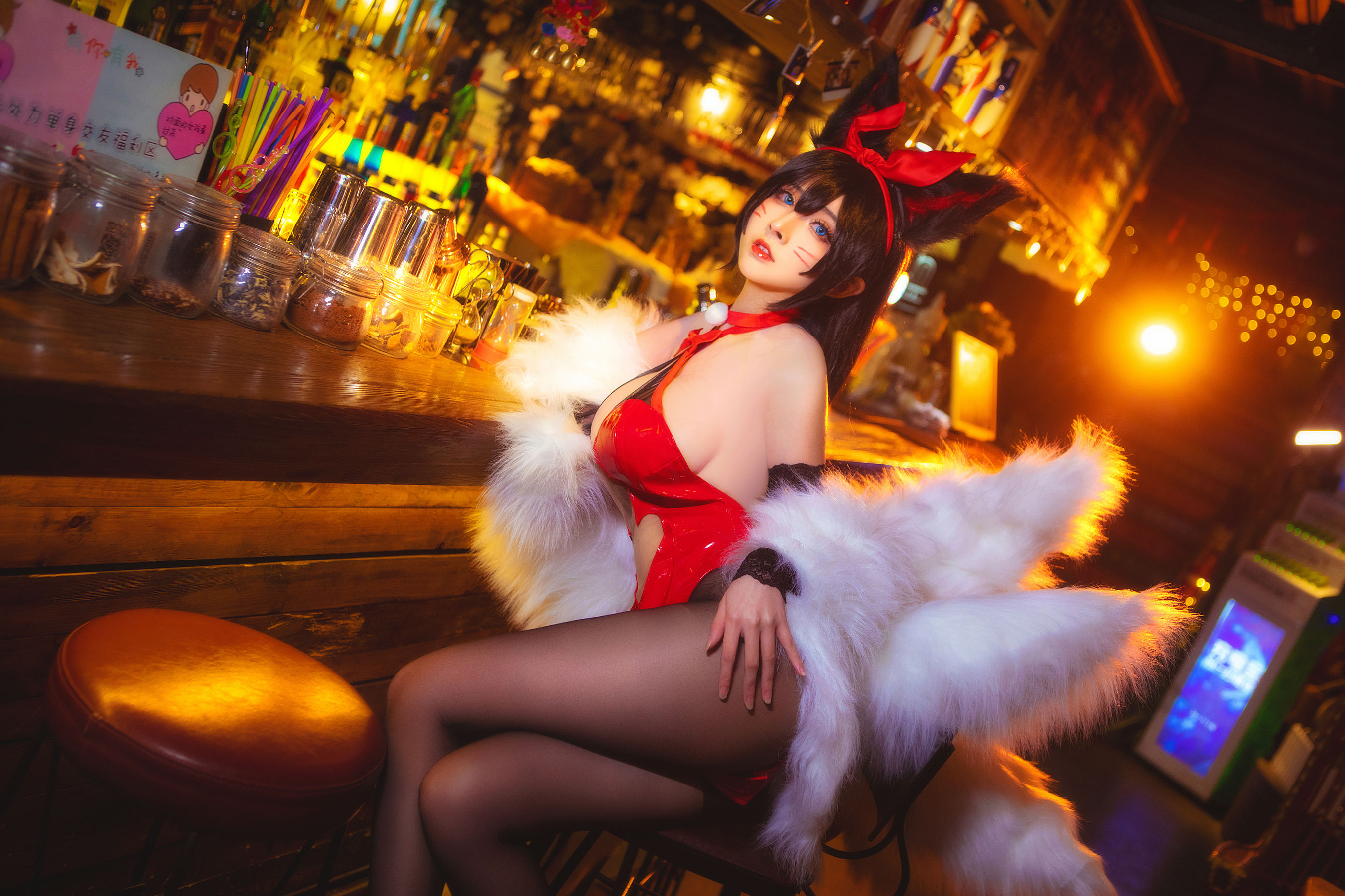 COS福利rioko凉凉子 兔女郎阿狸 [14P]