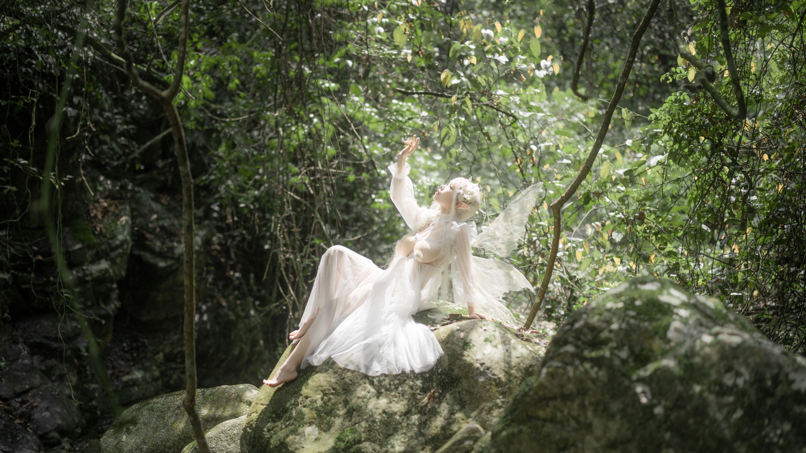 自闭颜球球(无颜小天使wy) – 林中精灵 [112P]