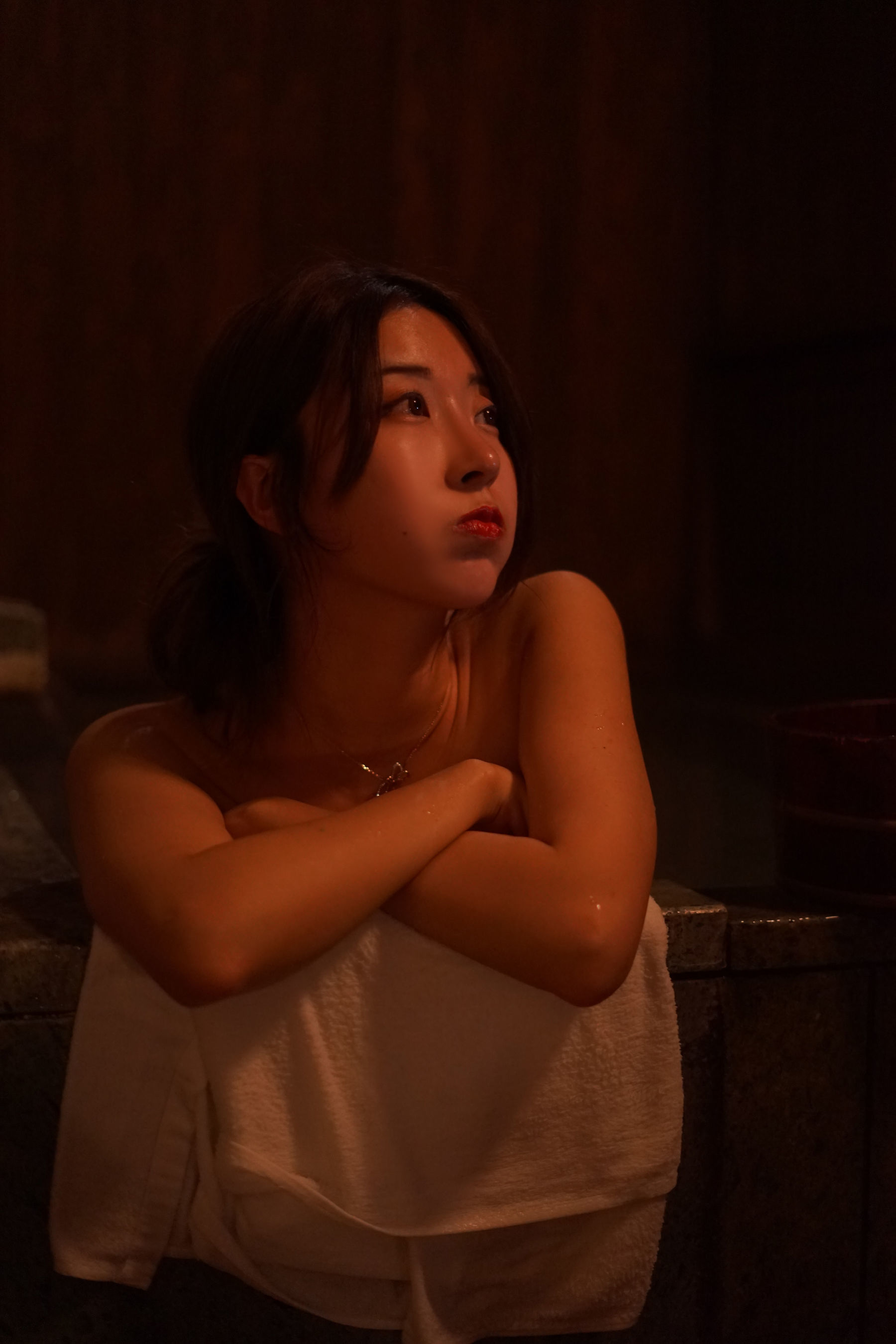 人气Coser黑川 浴巾 [13P]