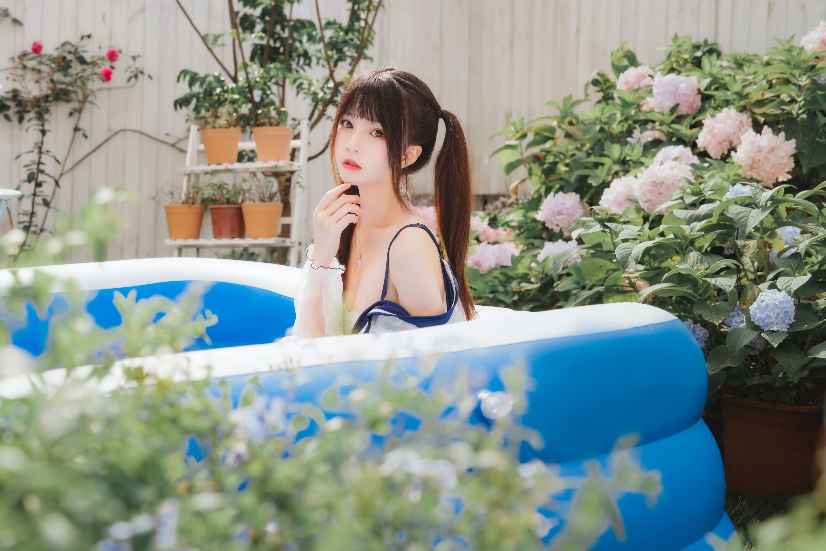 [Cosplay写真] 桜桃喵 – 无尽夏 [58P]