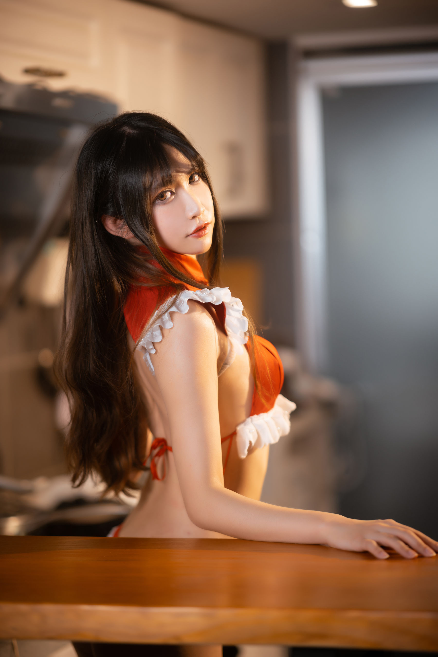 动漫博主阮邑_Fairy – 大象 红色 [30P]