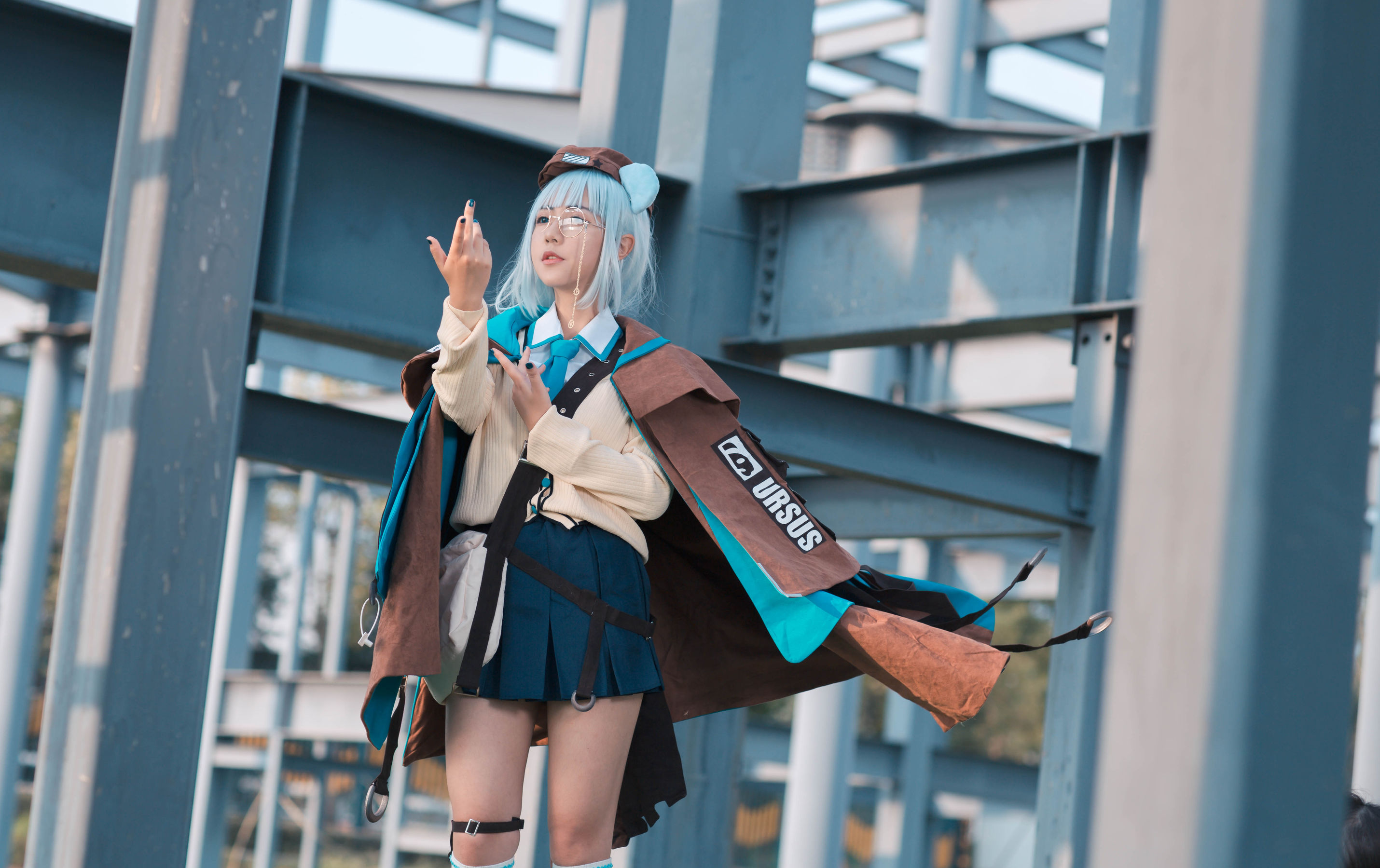 微博萌妹蓝小沂KiKi – 明日方舟 [12P]