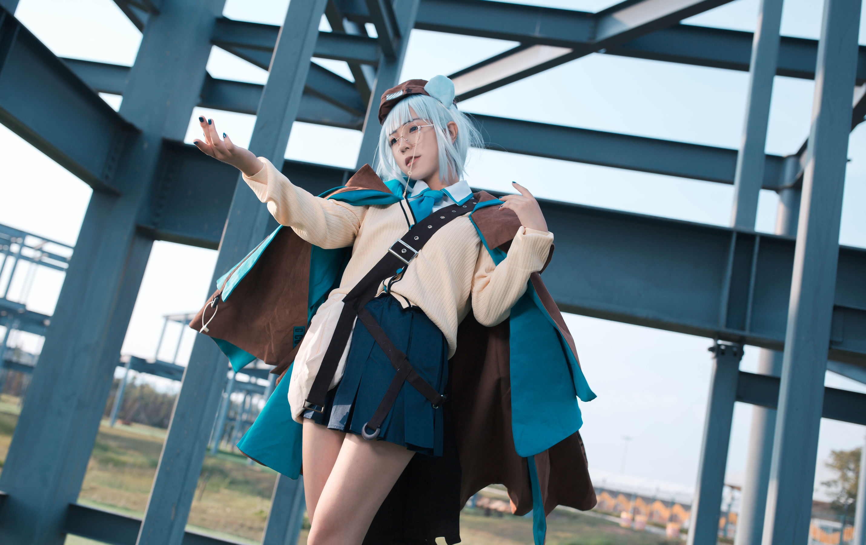 微博萌妹蓝小沂KiKi – 明日方舟 [12P]