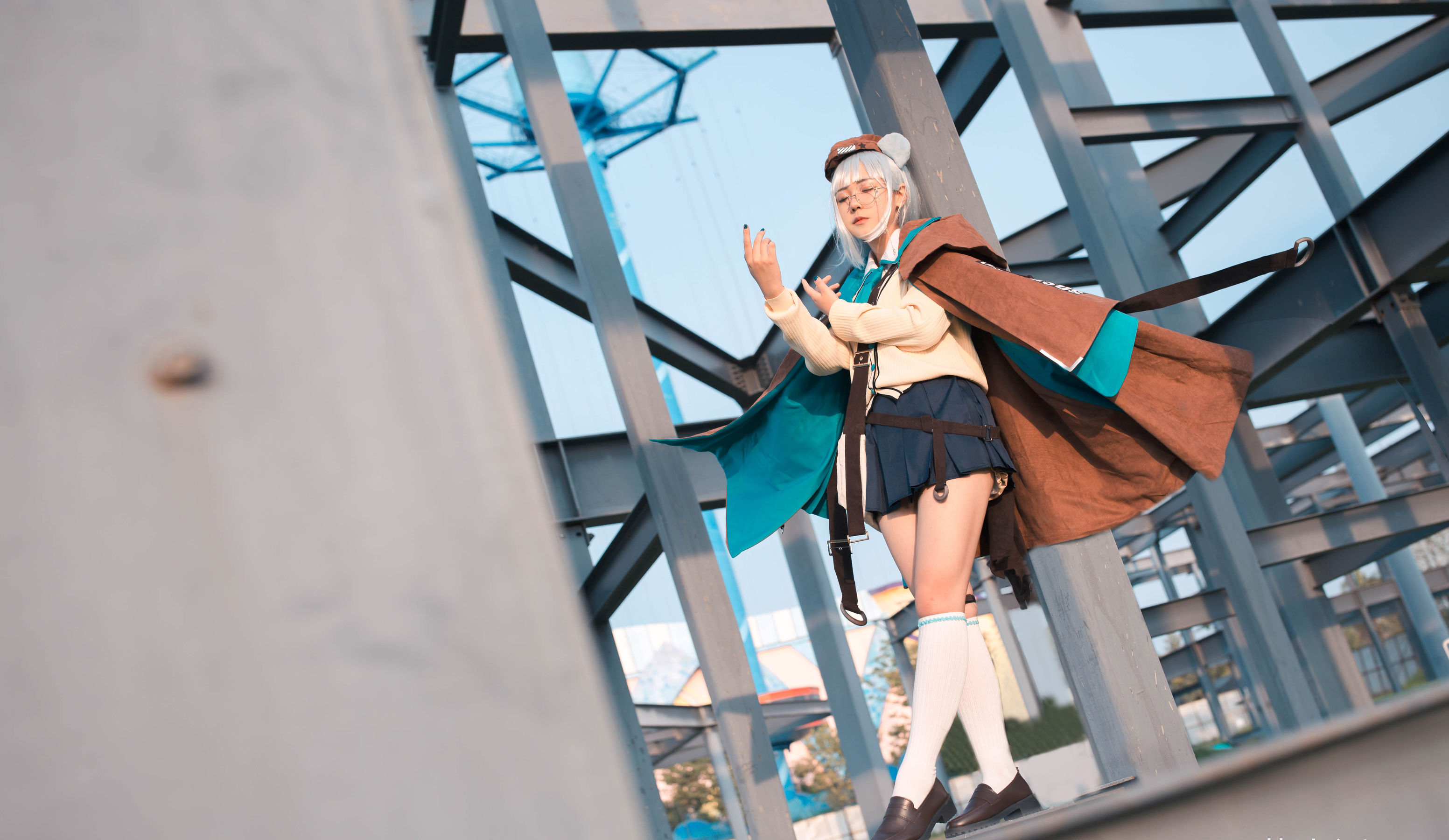 微博萌妹蓝小沂KiKi – 明日方舟 [12P]