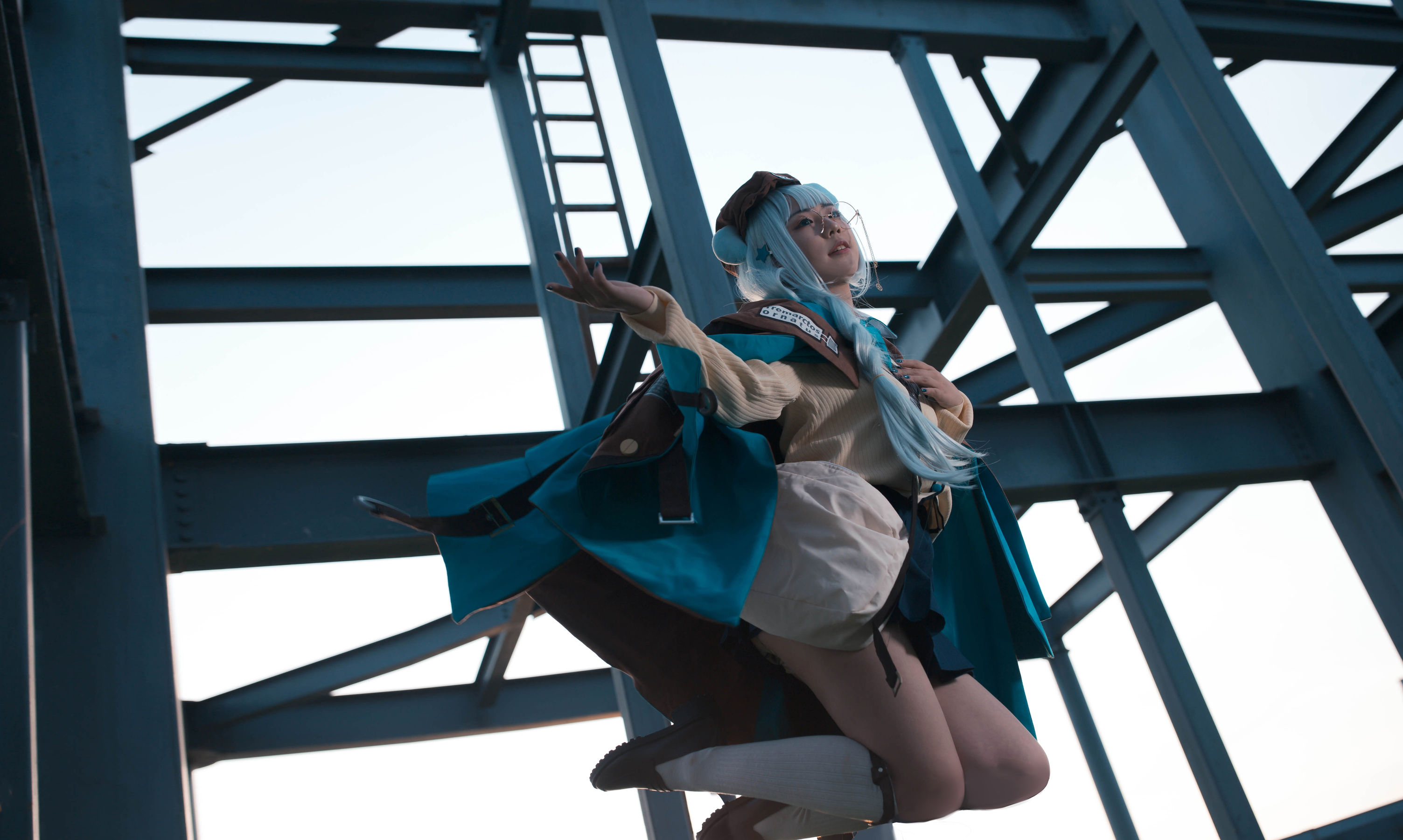 微博萌妹蓝小沂KiKi – 明日方舟 [12P]