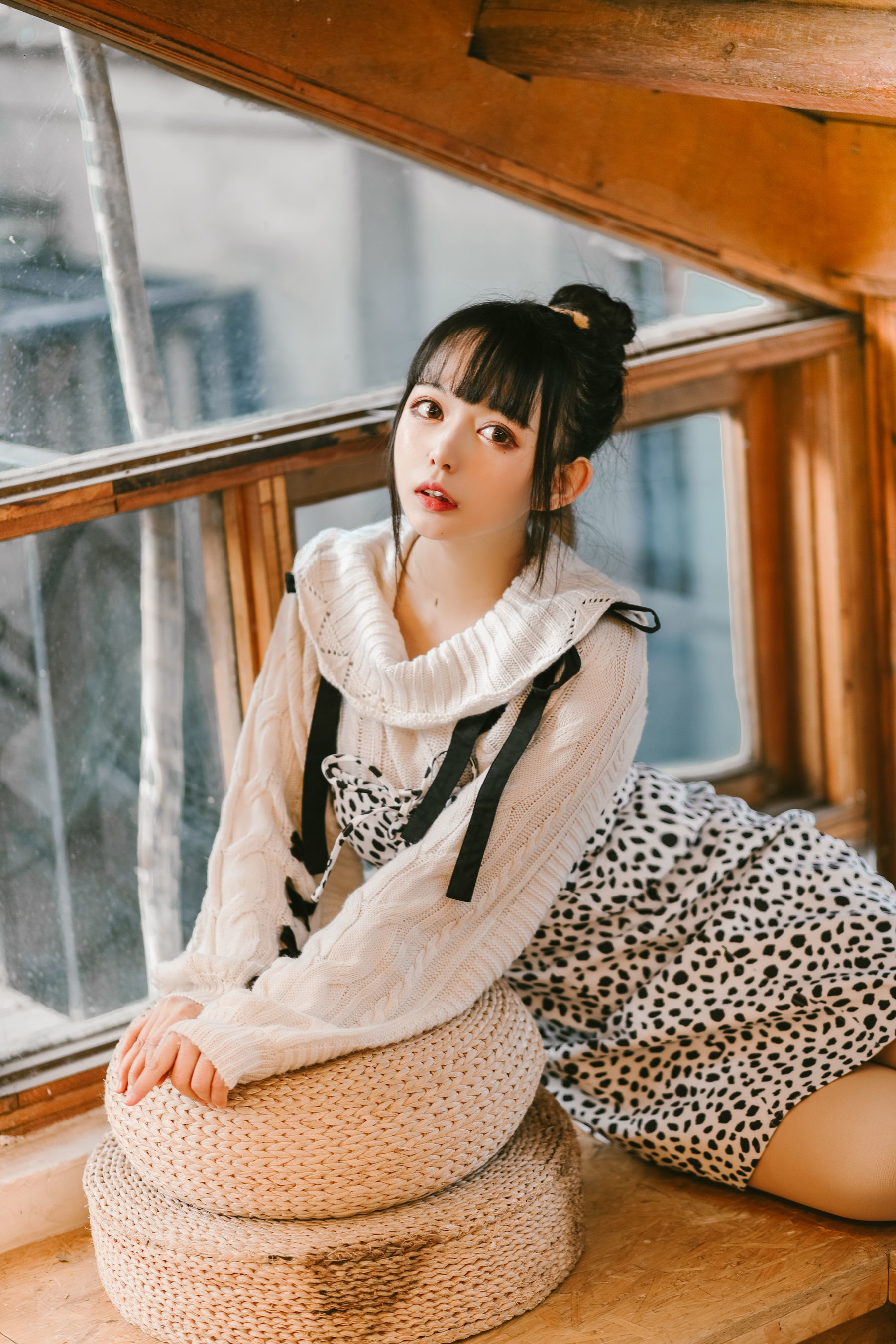 大眼萌妹黑猫猫OvO 少女心事 [21P]