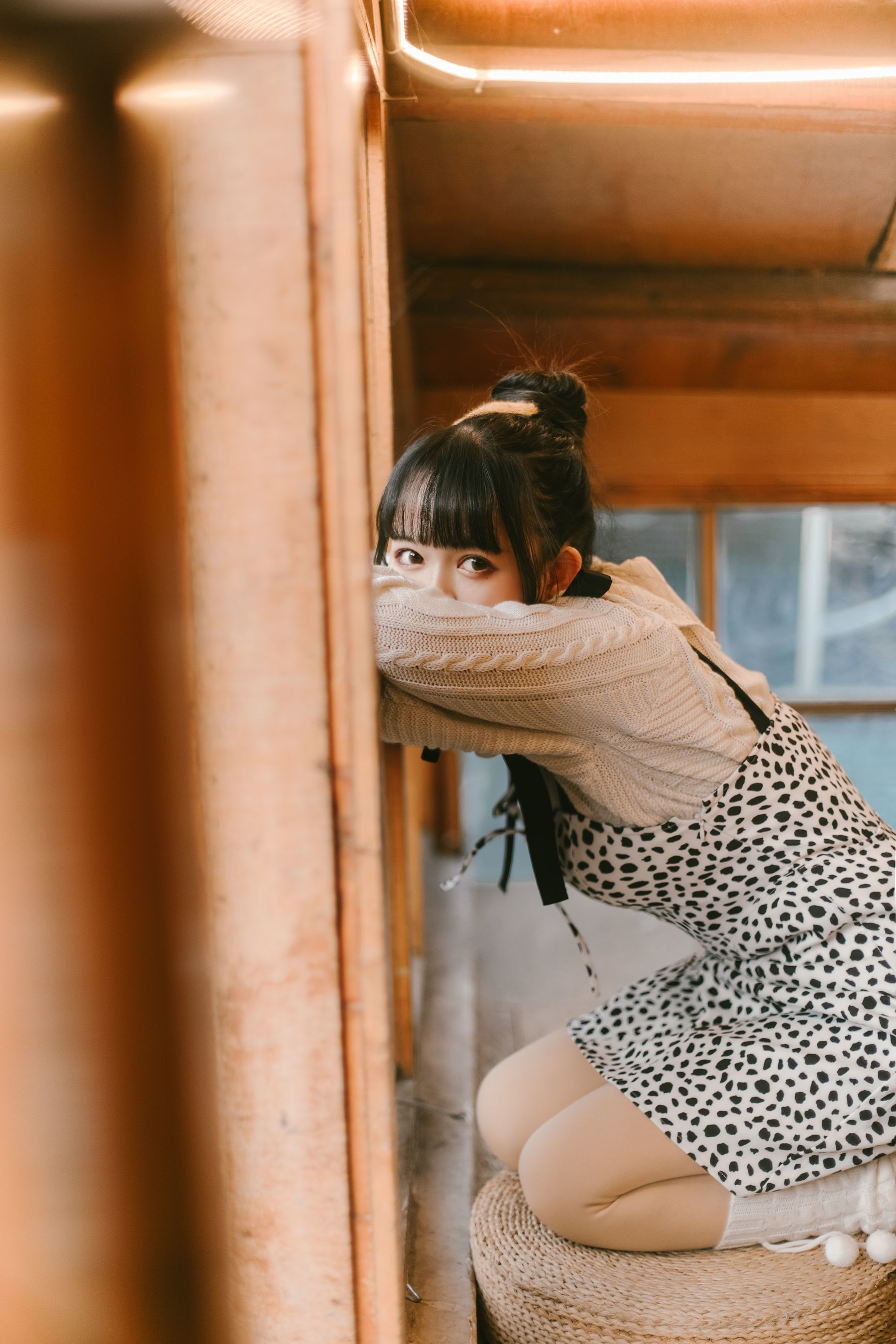 大眼萌妹黑猫猫OvO 少女心事 [21P]