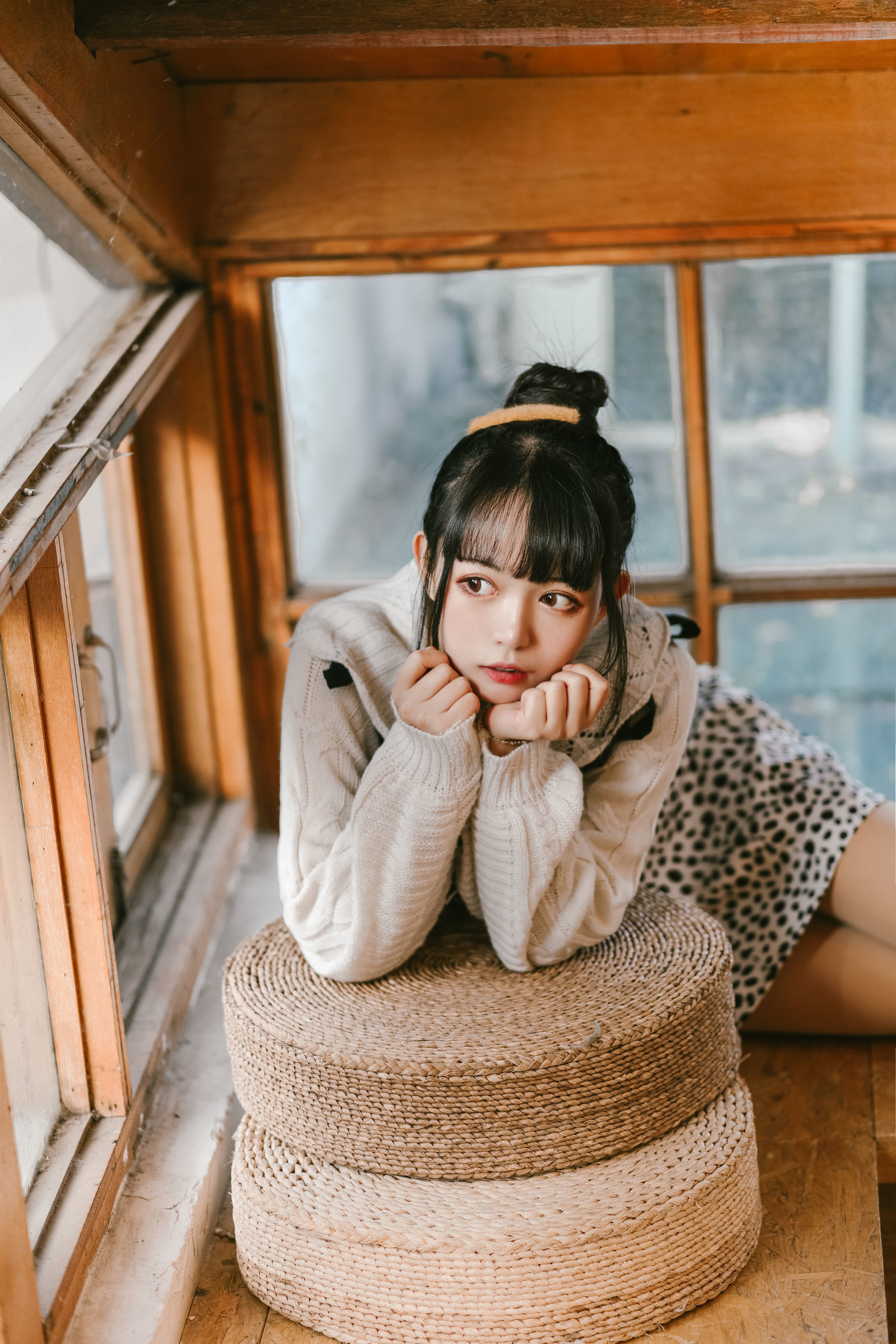 大眼萌妹黑猫猫OvO 少女心事 [21P]