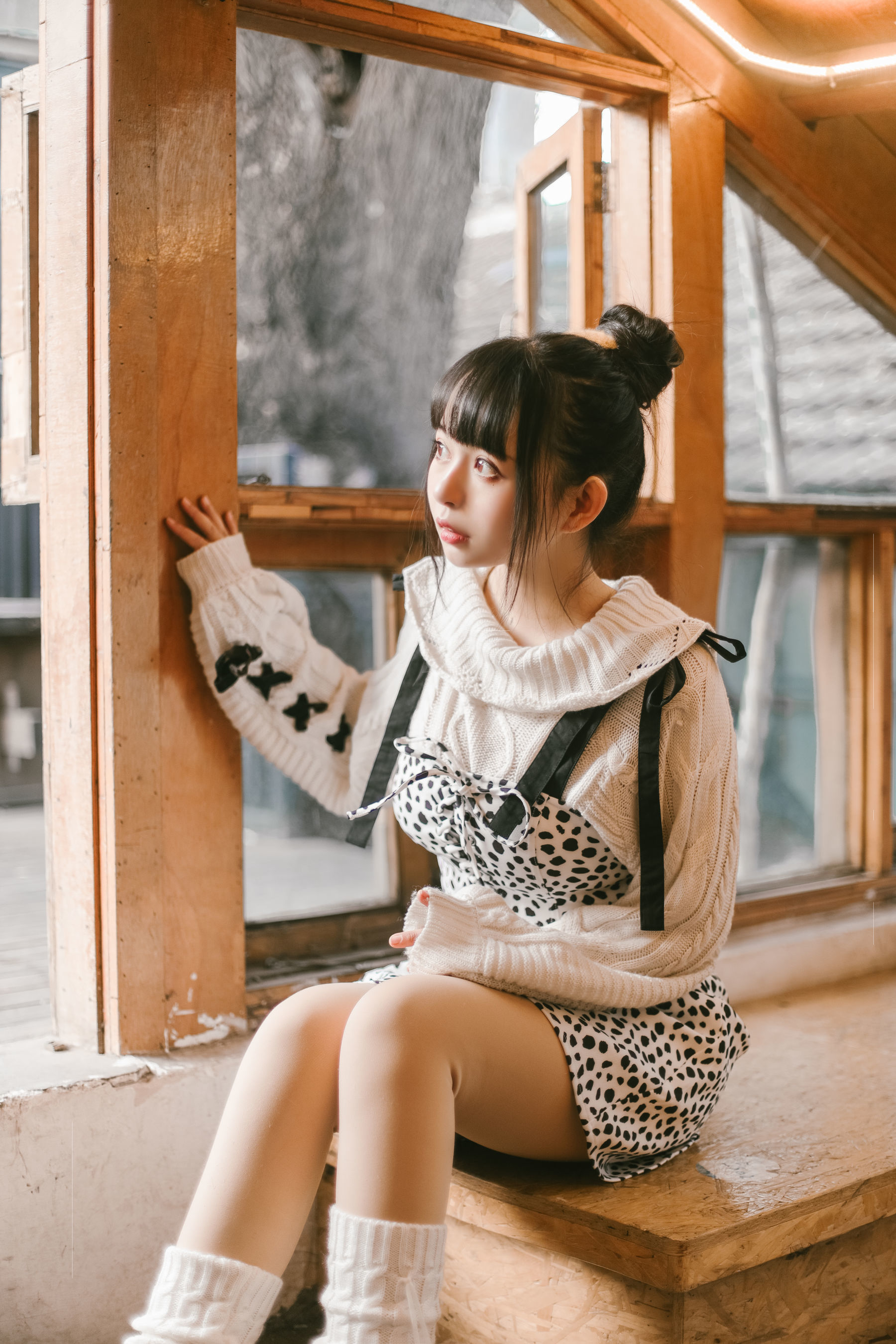 大眼萌妹黑猫猫OvO 少女心事 [21P]