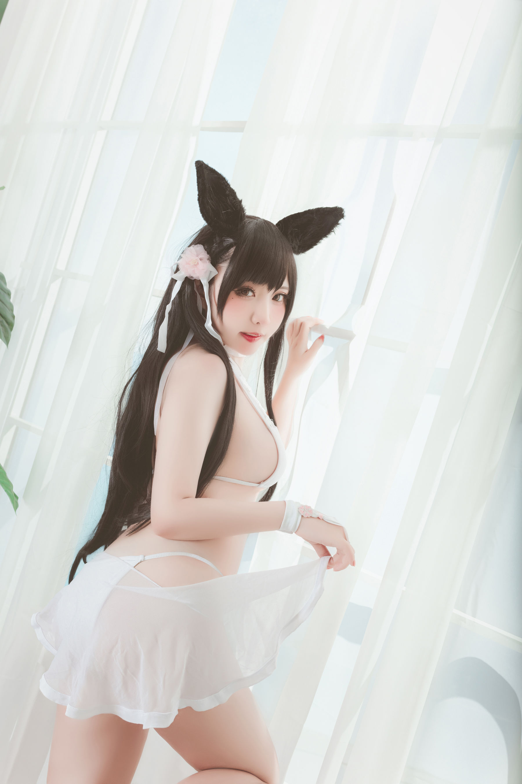 动漫博主貓田聖奈奈 – 爱宕泳装 盛夏进行曲 [25P]