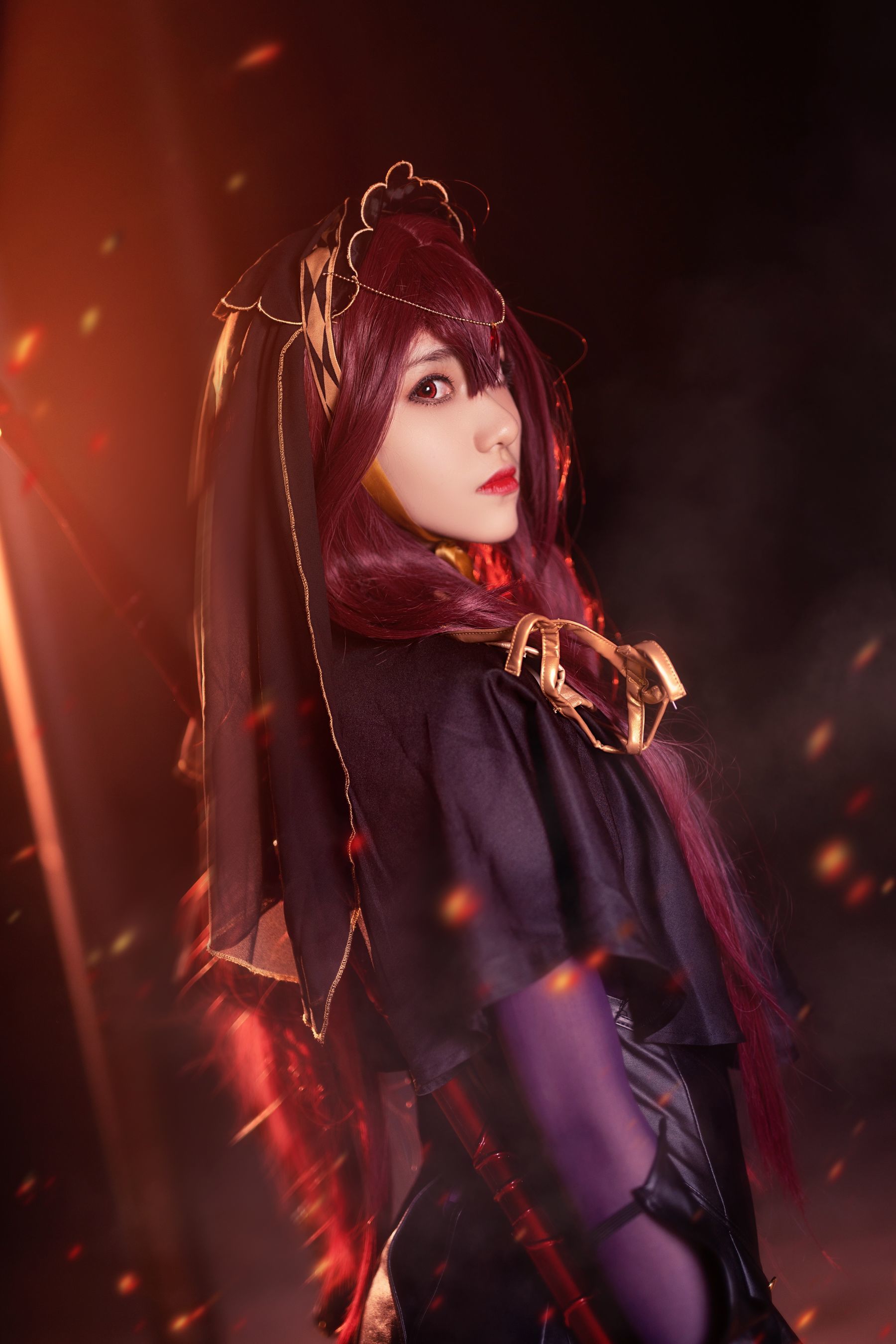 动漫博主南桃Momoko – 斯卡哈二破 [9P]