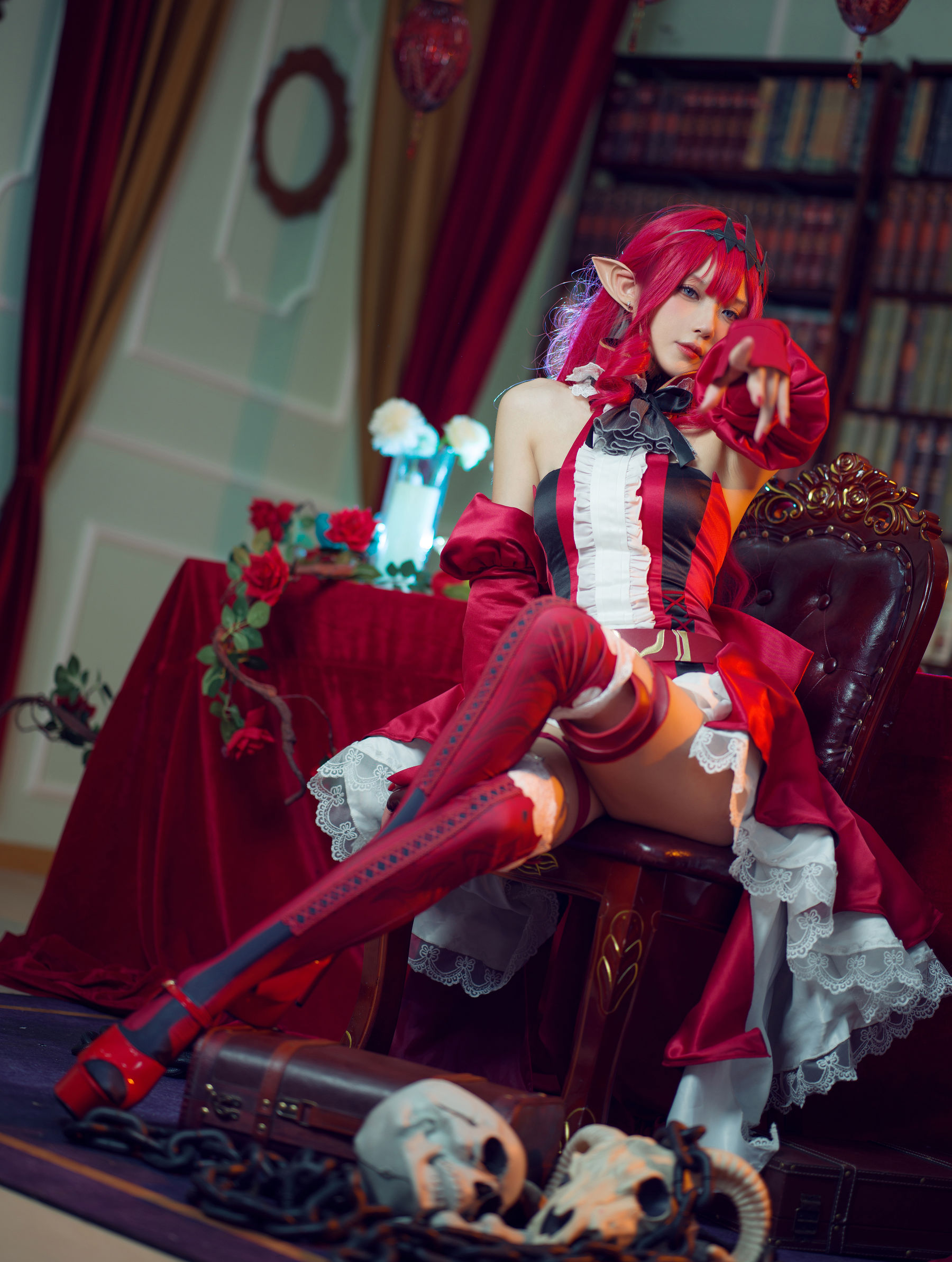 动漫博主阿包也是兔娘 – FATE妖精骑士崔斯坦 [34P]