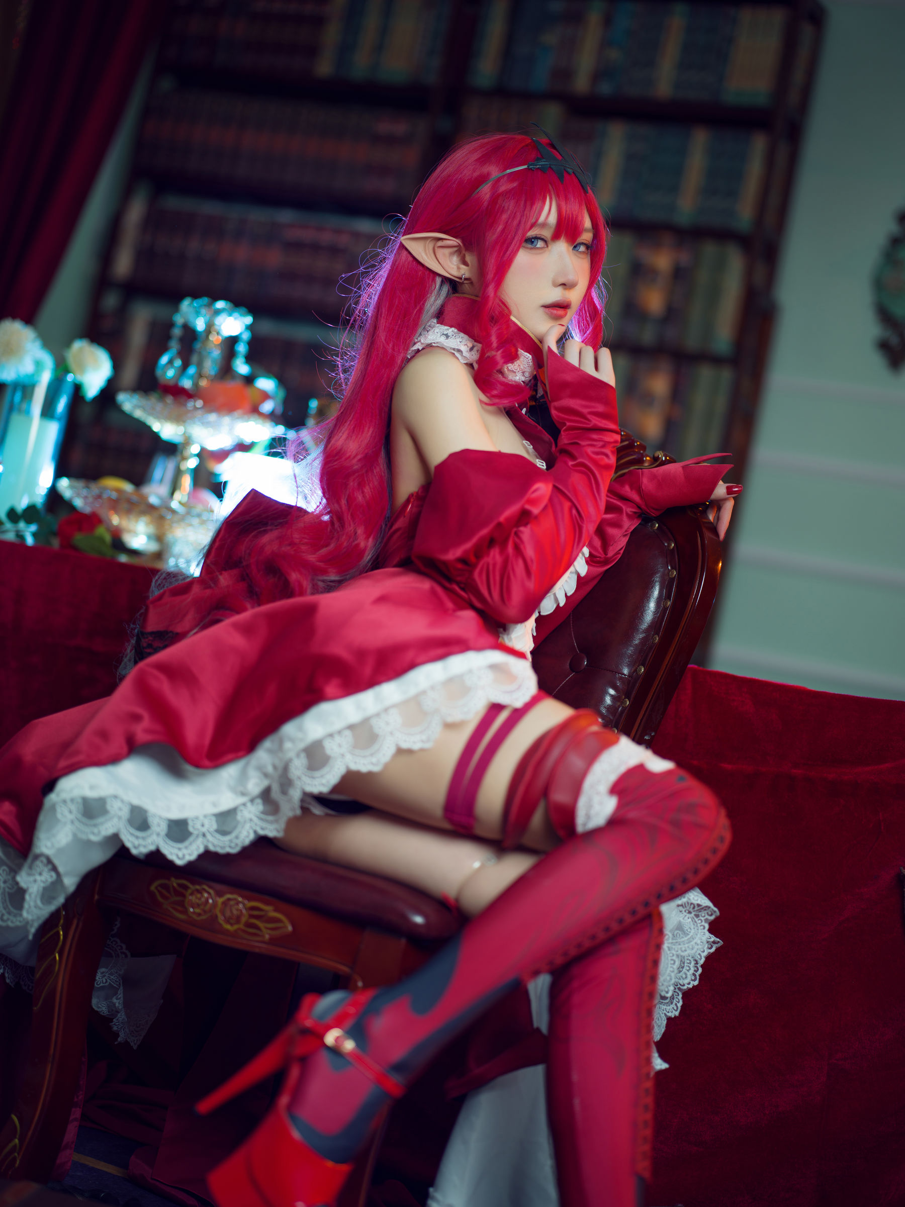 动漫博主阿包也是兔娘 – FATE妖精骑士崔斯坦 [34P]