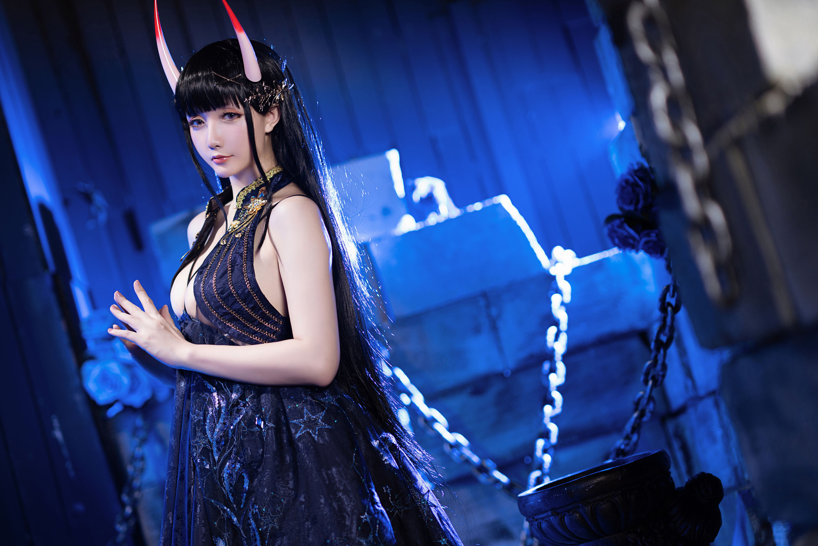 Coser小姐姐星之迟迟 – 流星之愿《能代》 [20P]