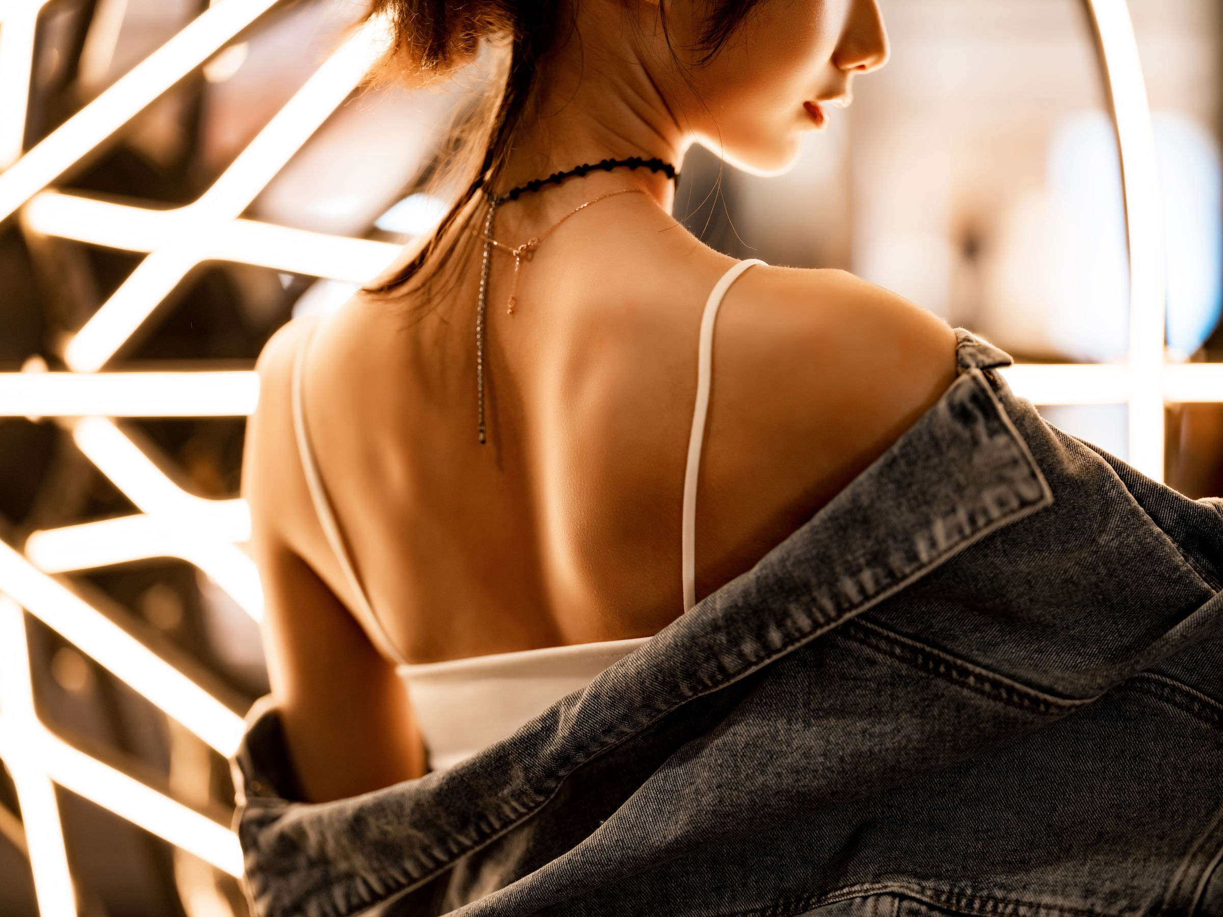 萌系小姐姐木绵绵OwO – 都市夜恋 [26P]