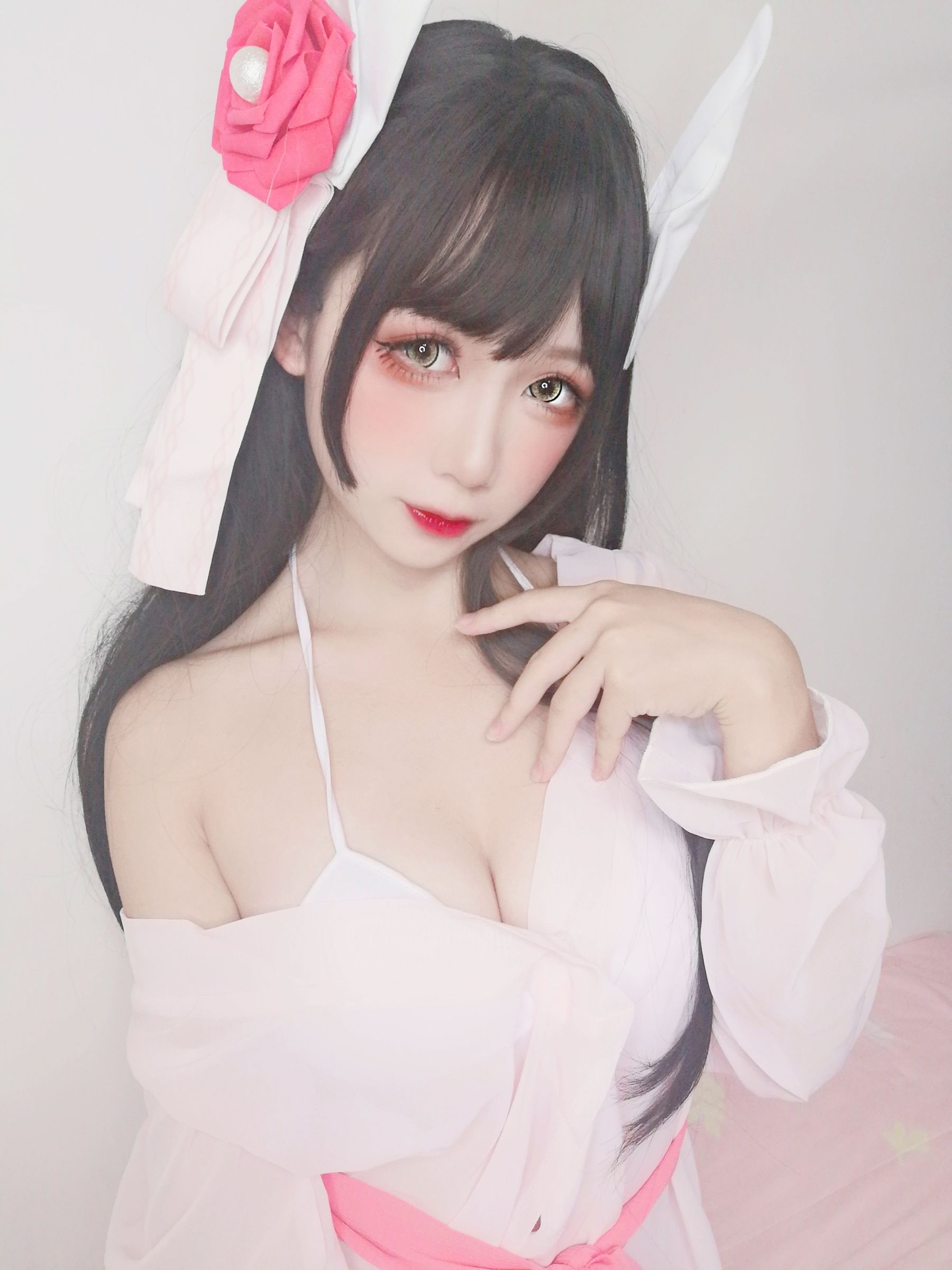 动漫博主樱落酱w – 鲟睡衣 [17P]