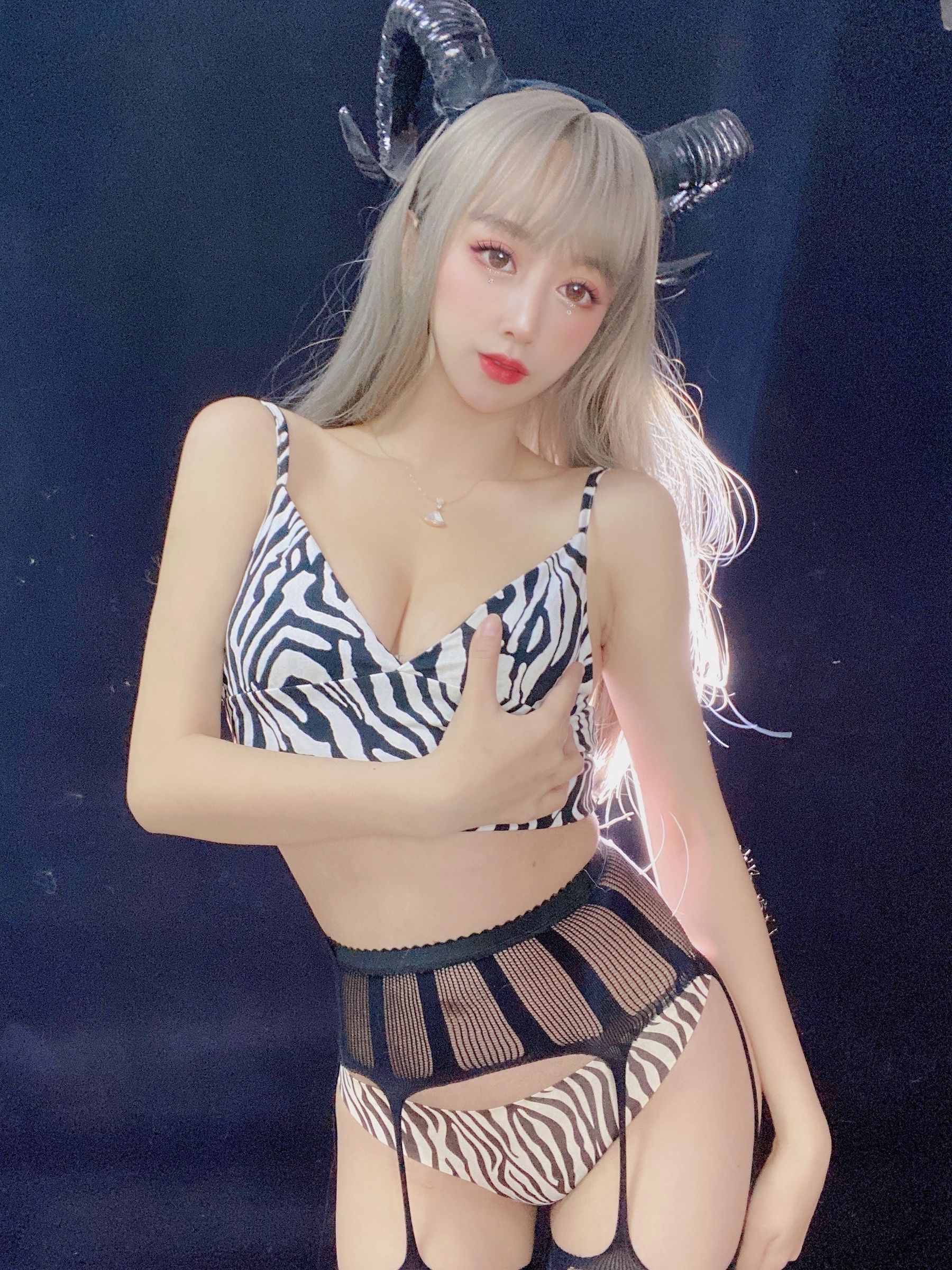 斗鱼米线线sama – 魅魔 [38P]