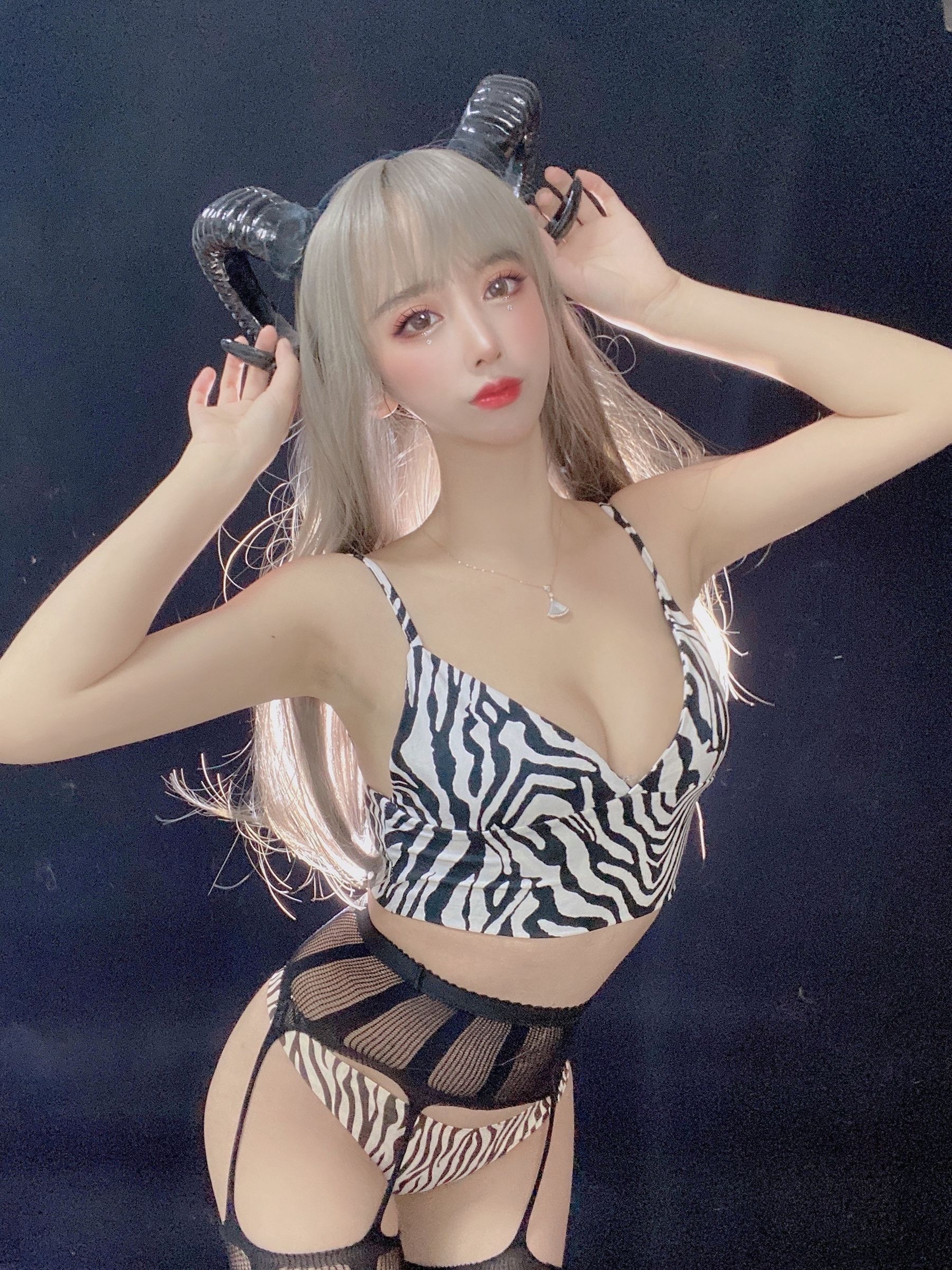 斗鱼米线线sama – 魅魔 [38P]