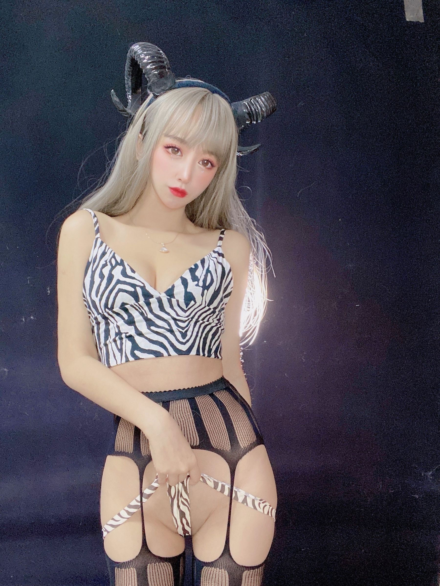 斗鱼米线线sama – 魅魔 [38P]