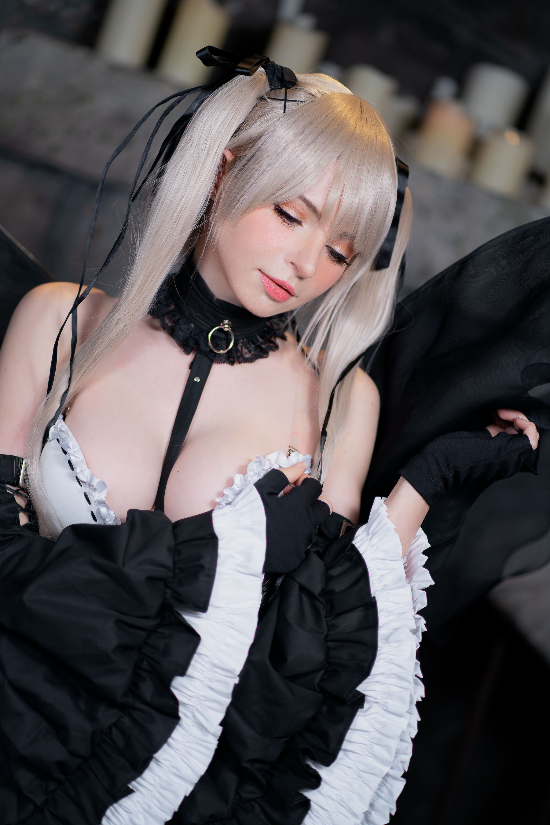 Peach milky – Sakimichan Marie Rose Set [58P]