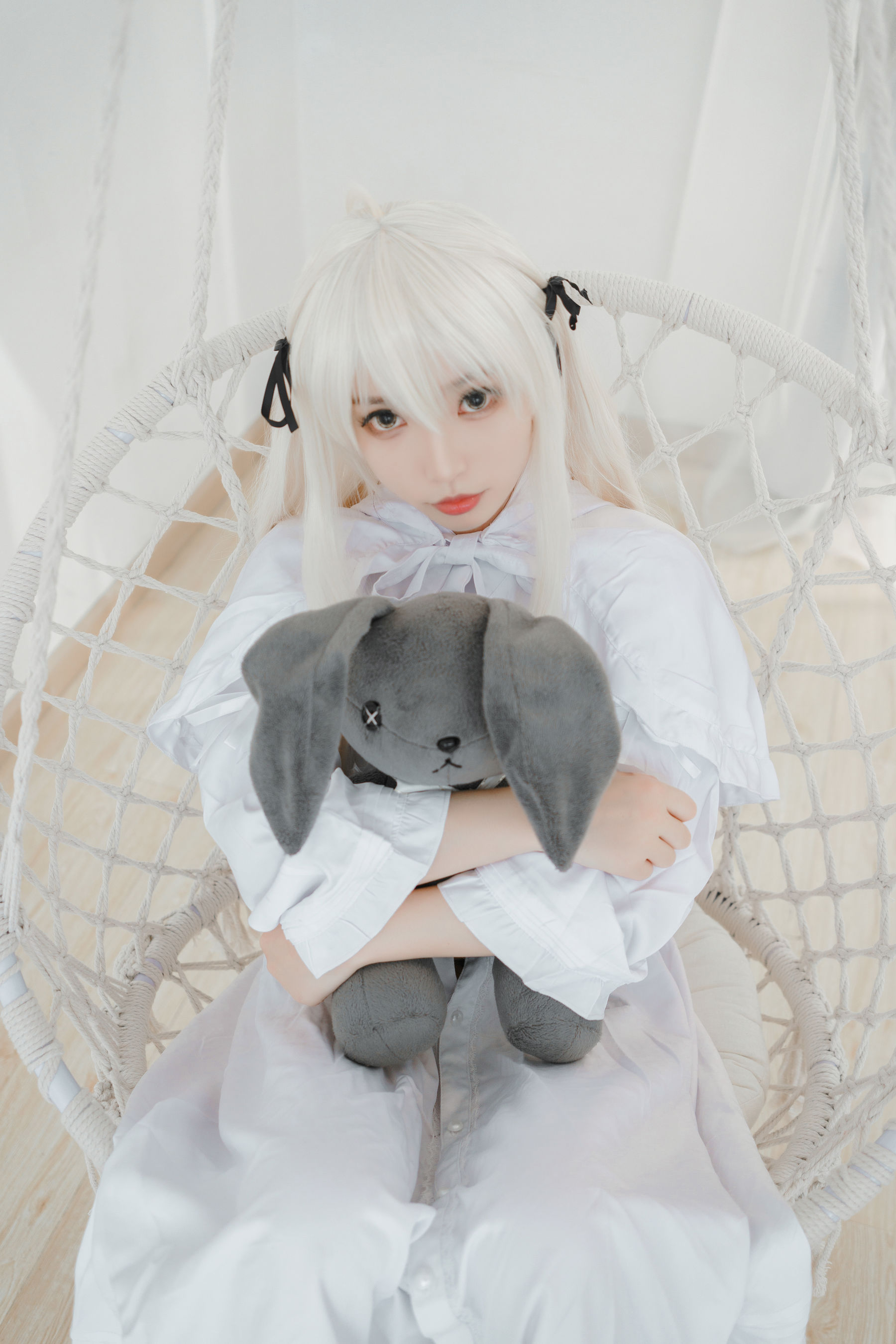 萌妹白易子教主 白裙 [36P]