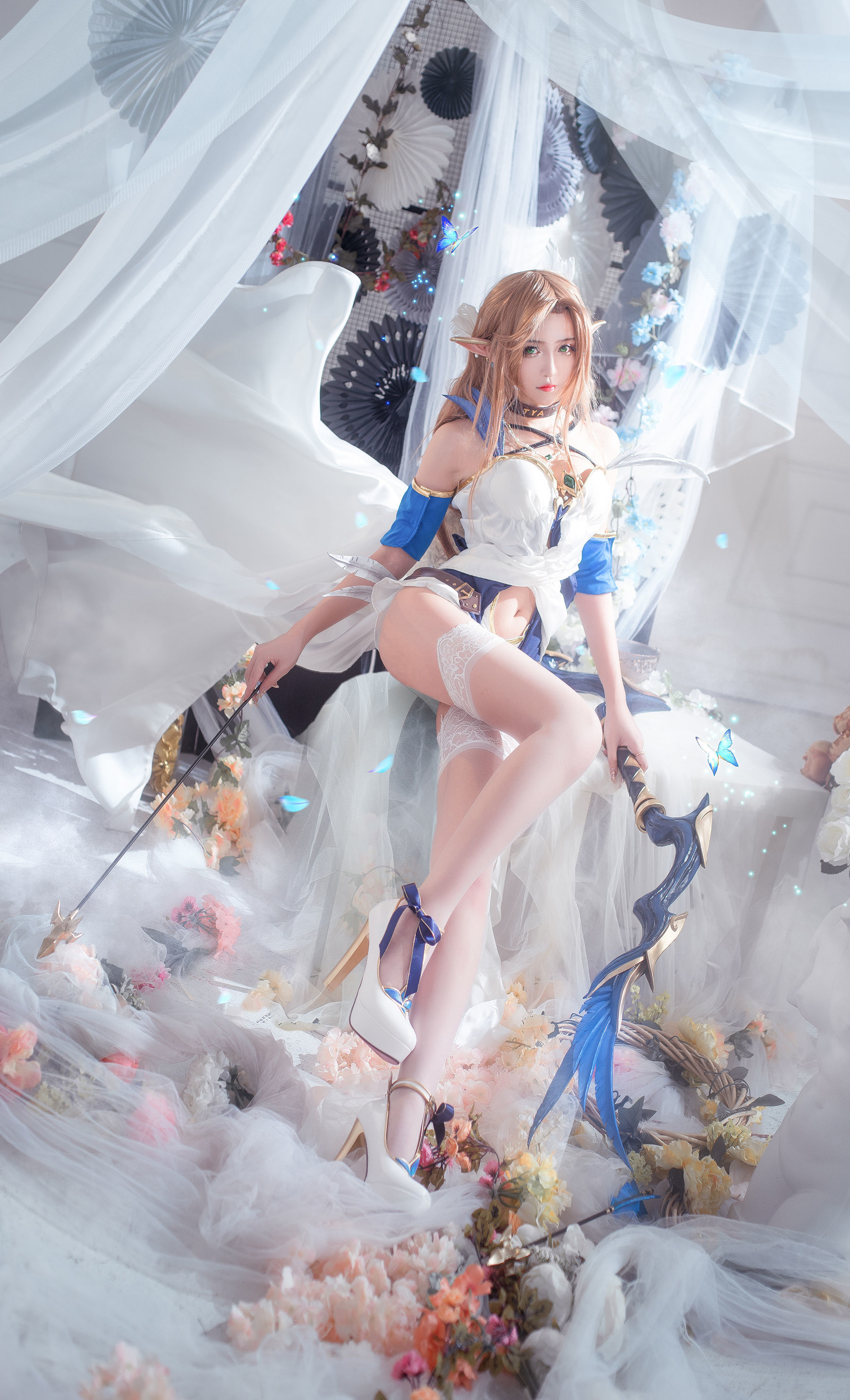 [萝莉COS] 腐团儿Ikaros – 蒂雅娘 [12P]