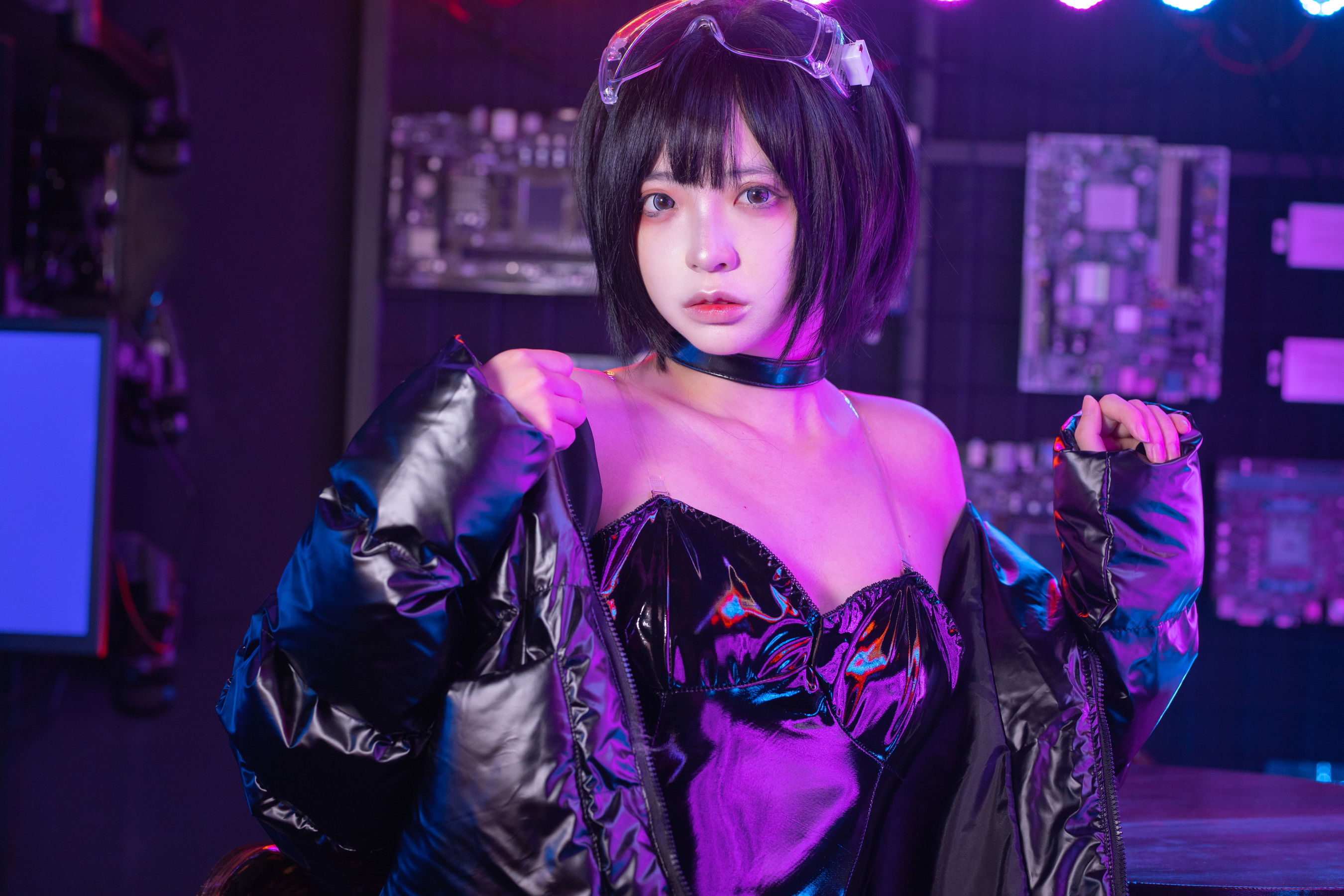 疯猫ss – 赛博少女 [40P]